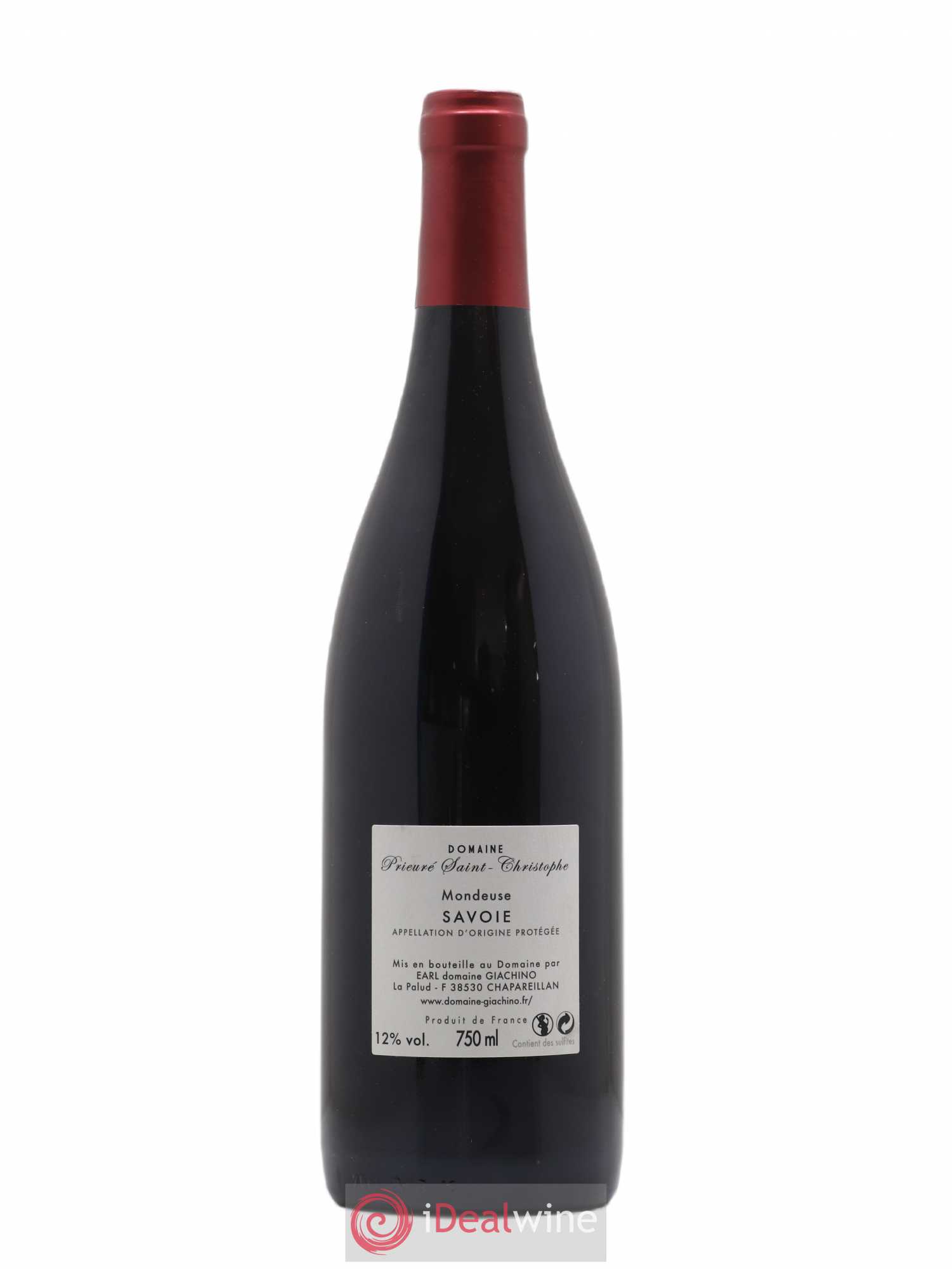 Vin de Savoie Mondeuse Prieuré Saint-Christophe 2016 - Posten von 1 Flasche - 1