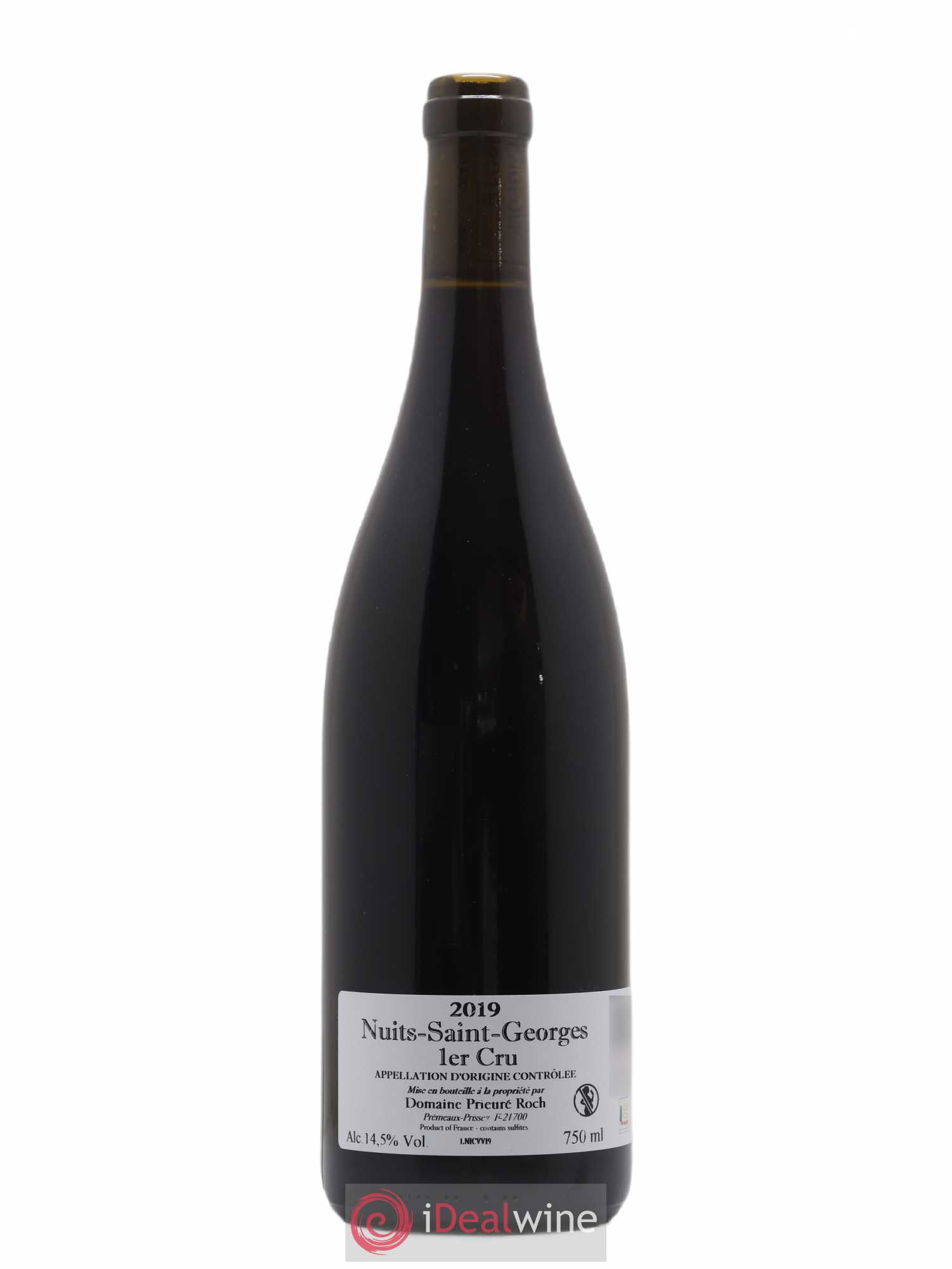 Nuits-Saint-Georges 1er Cru Vieilles Vignes Prieuré Roch 2019 - Lot de 1 bouteille - 1
