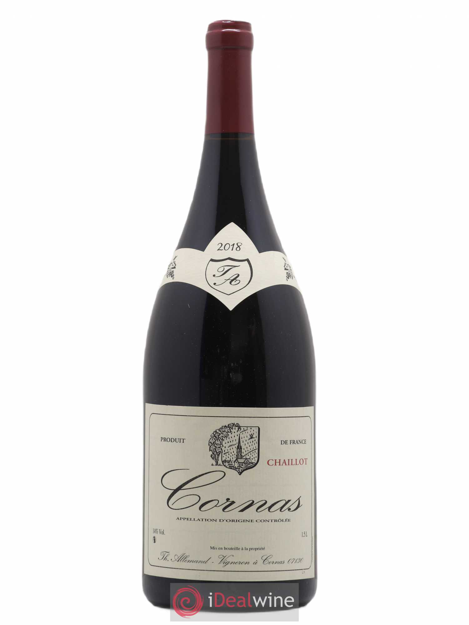 Cornas Chaillot Thierry Allemand 2018 - Lot de 1 magnum - 0