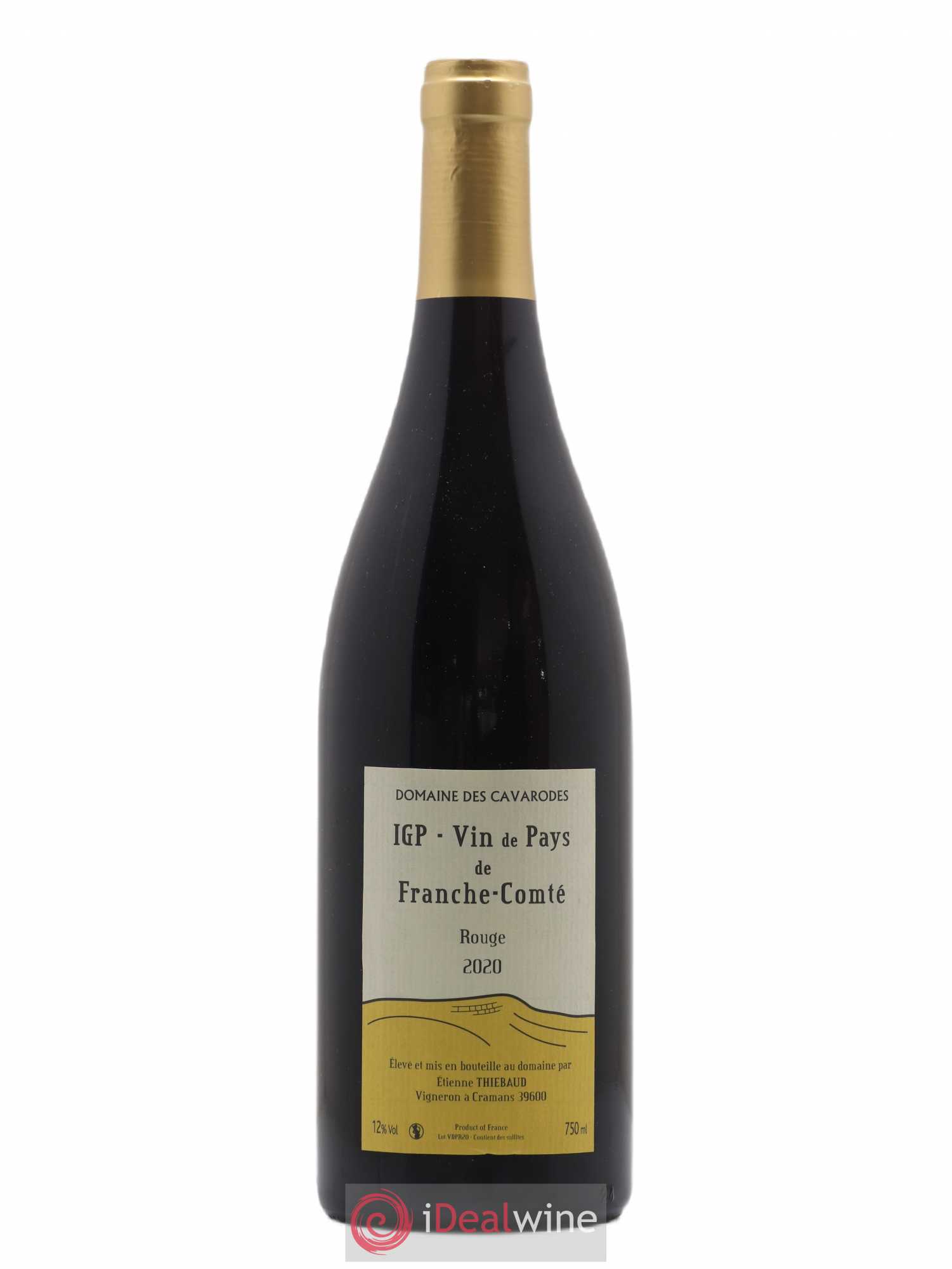 Vin de France IGP Franche Comté Domaine des Cavarodes 2020 - Posten von 1 Flasche - 0