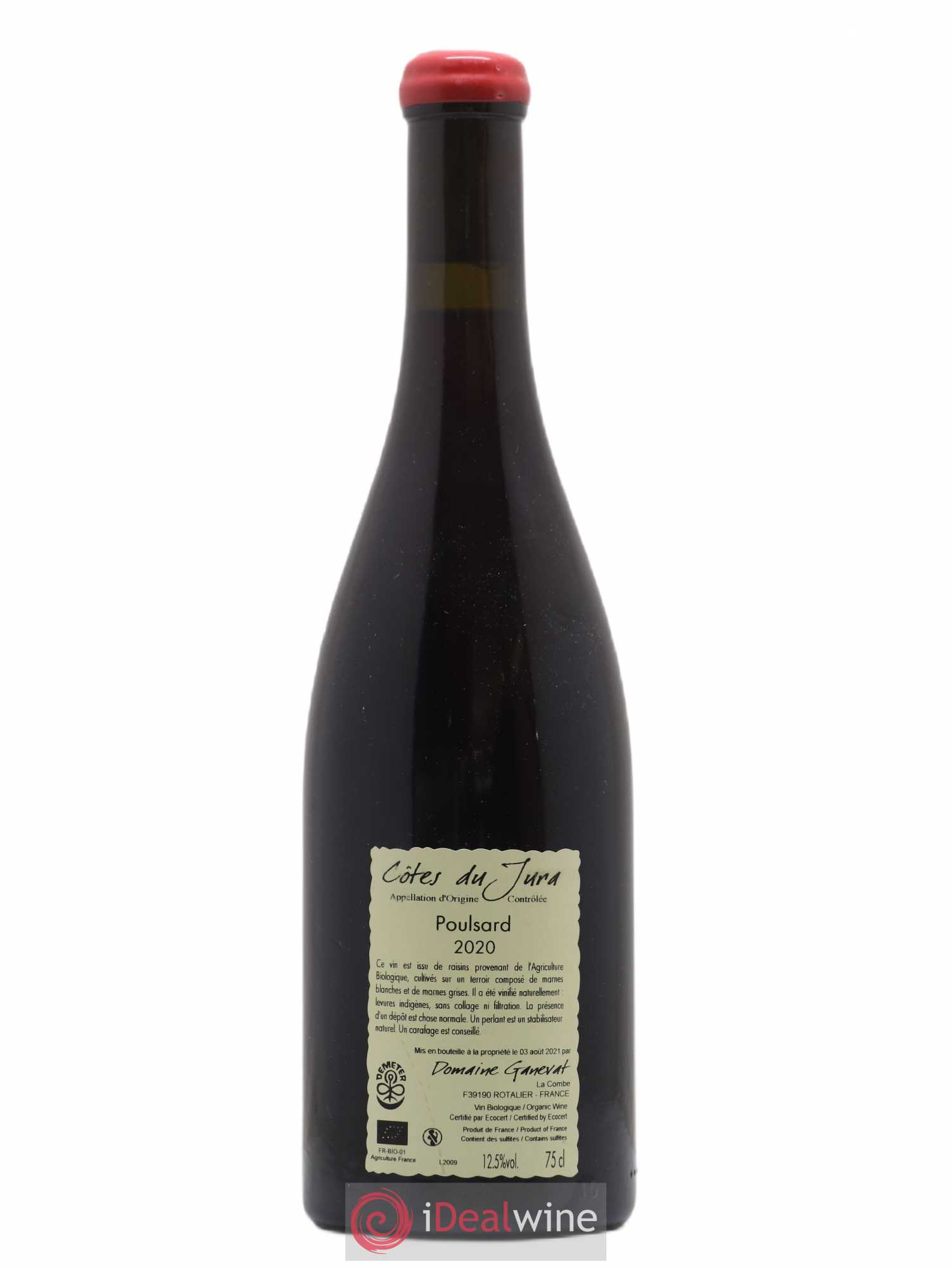 Côtes du Jura Cuvée de l'Enfant Terrible Jean-François Ganevat (Domaine) 2020 - Lot de 1 bouteille - 1