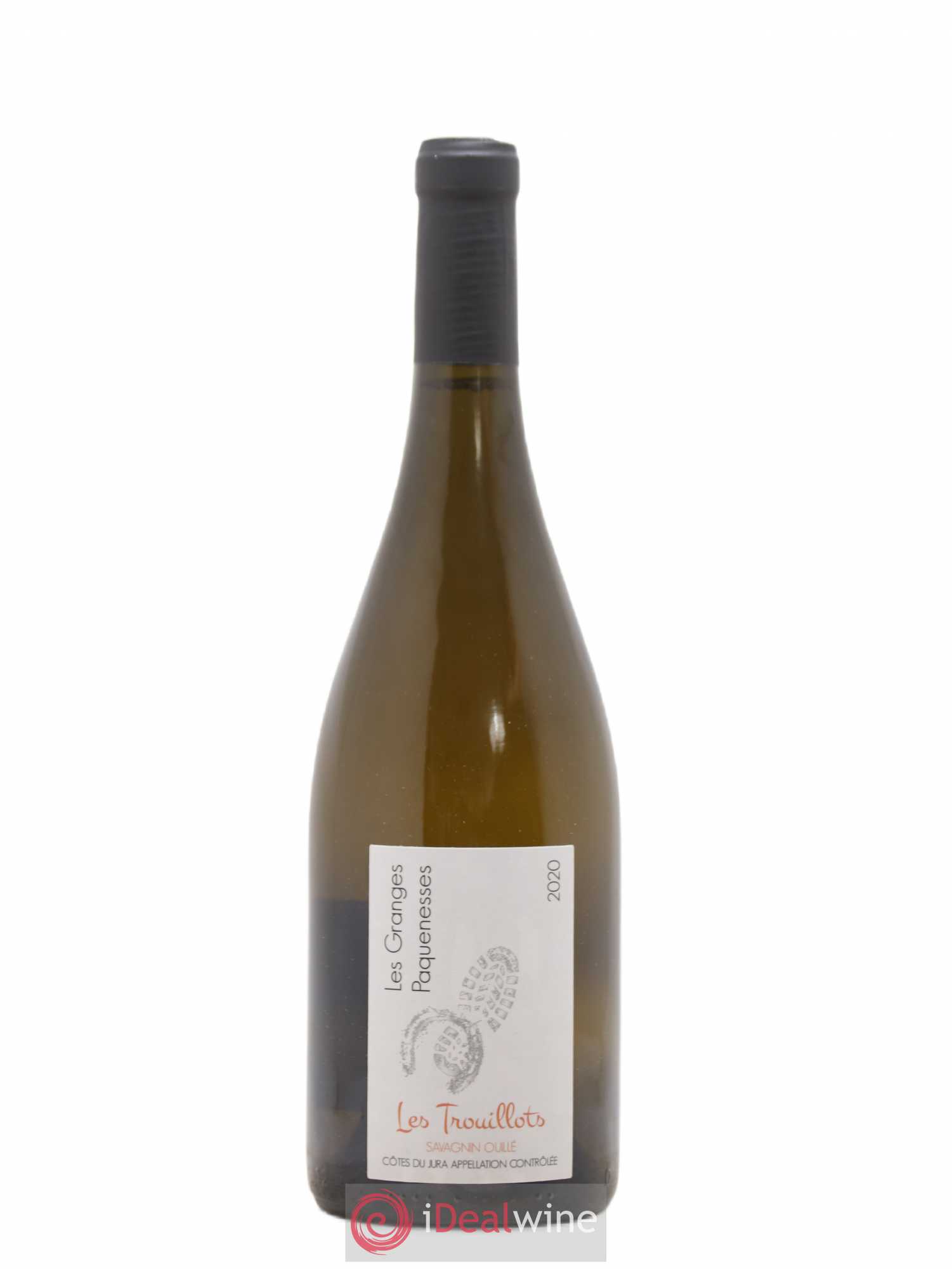 Côtes du Jura Les Trouillots Savagnin Les Granges Paquenesses 2020 - Posten von 1 Flasche - 0