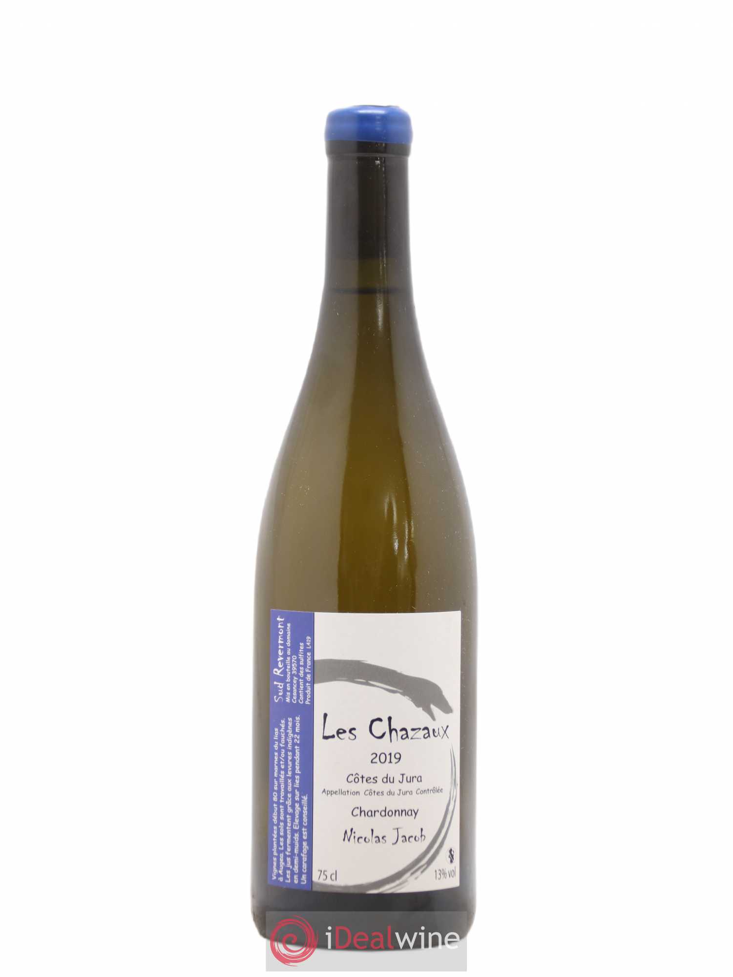 Côtes du Jura Chardonnay Les Chazaux Nicolas Jacob 2019 - Posten von 1 Flasche - 0