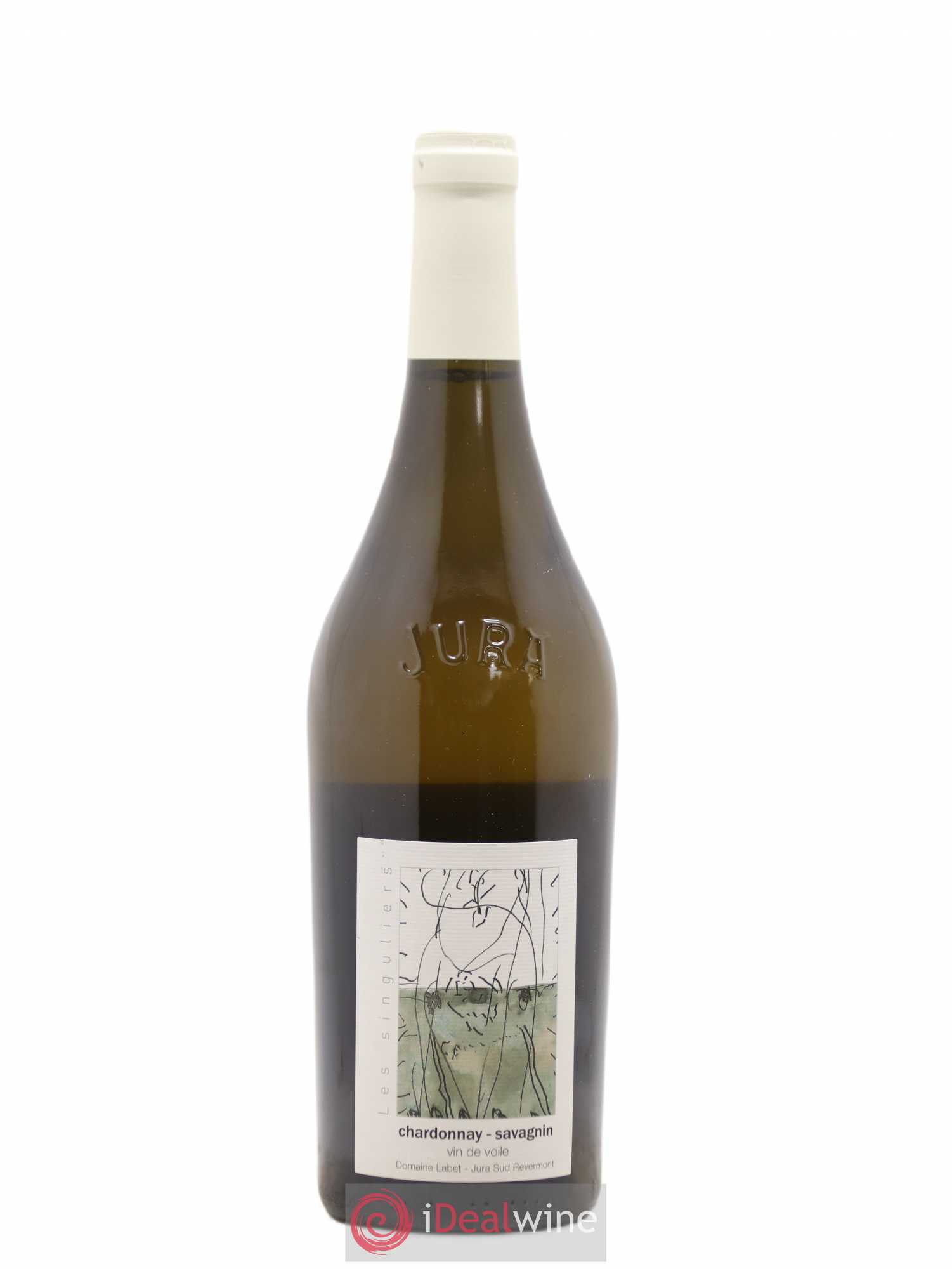 Côtes du Jura Vin de Voile Chardonnay-Savagnin cuvée de garde Romain - Julien - Charline Labet 2019 - Lot de 1 bouteille - 0