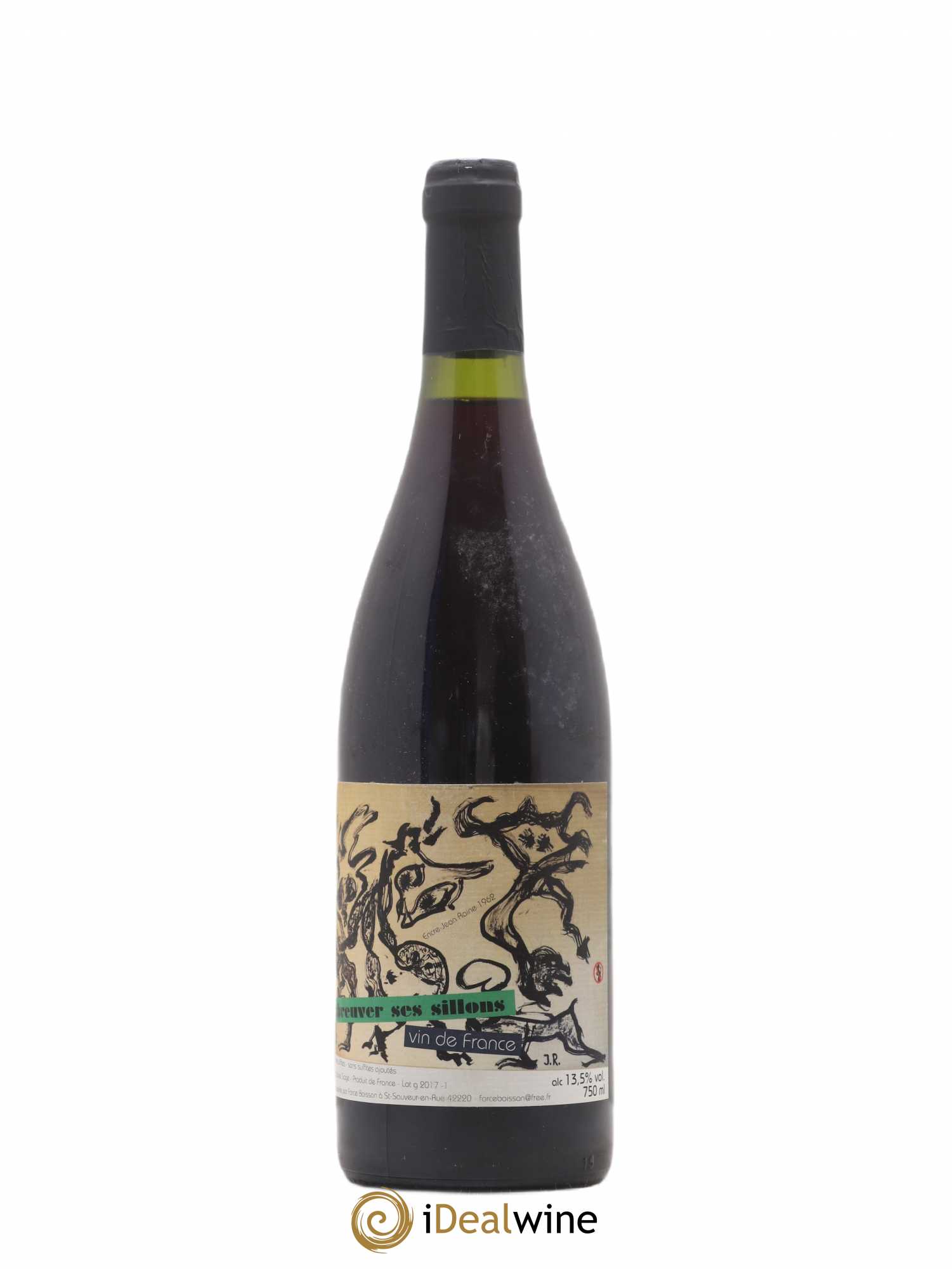 Vin de France Abreuver ses sillons Daniel Sage 2016 - Lot de 1 bouteille - 0