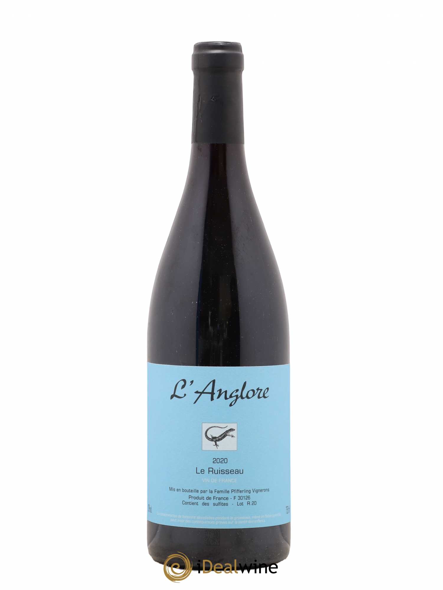 Vin de France Le Ruisseau L'Anglore 2020 - Lot de 1 bouteille - 0