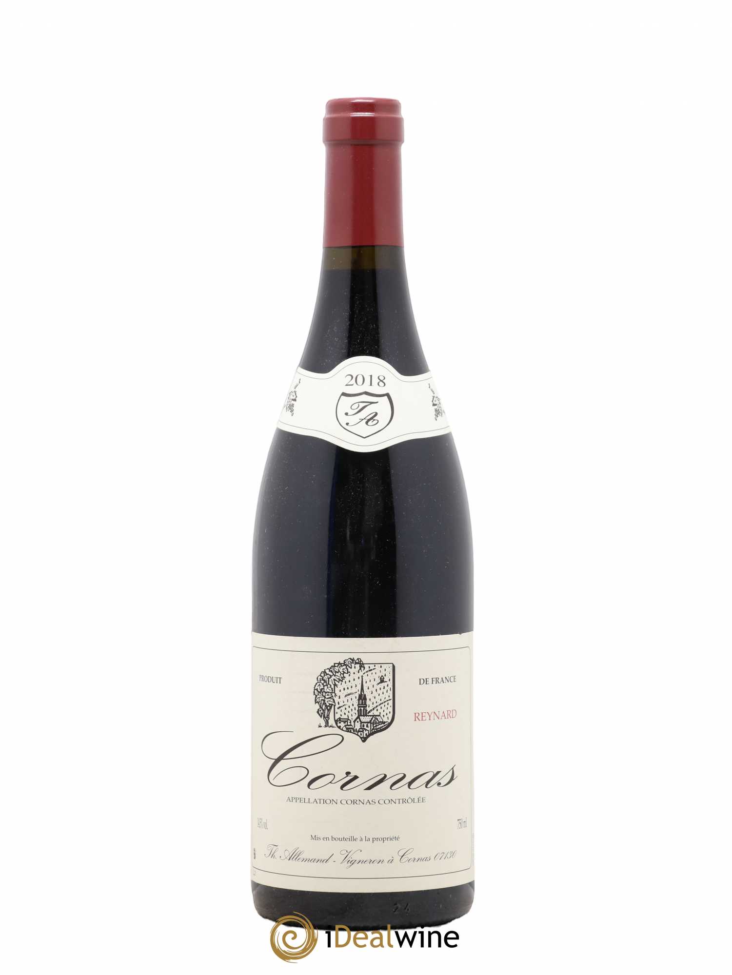 Cornas Reynard Thierry Allemand 2018 - Lot de 1 bouteille - 0