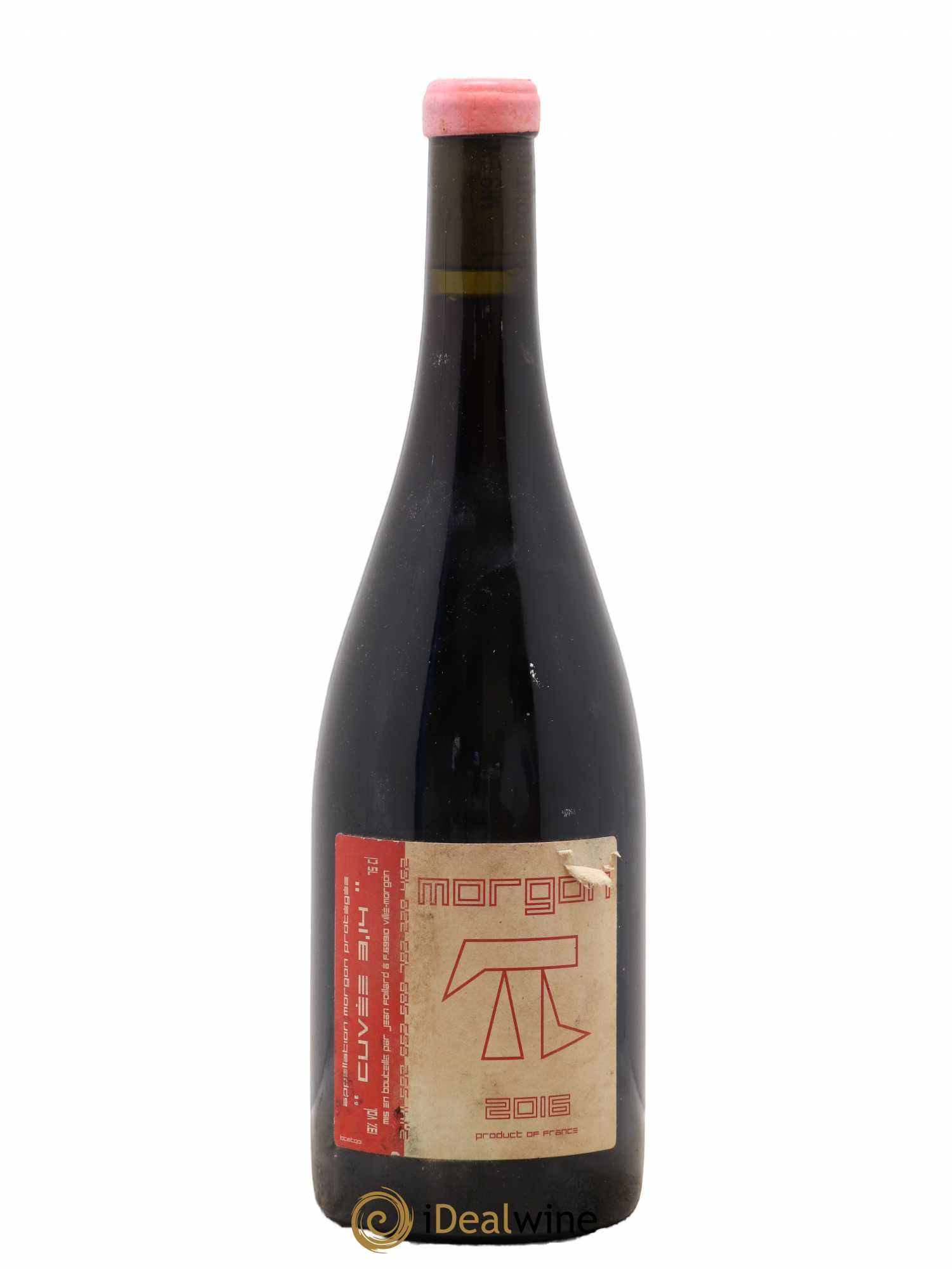 Morgon 3.14 Jean Foillard 2016 - Lot de 1 bouteille - 0