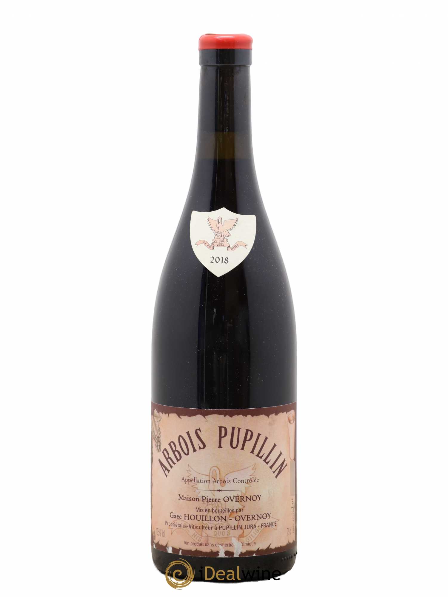 Arbois-Pupillin Poulsard (cire rouge) Overnoy-Houillon (Domaine) 2018 - Lot de 1 bouteille - 0