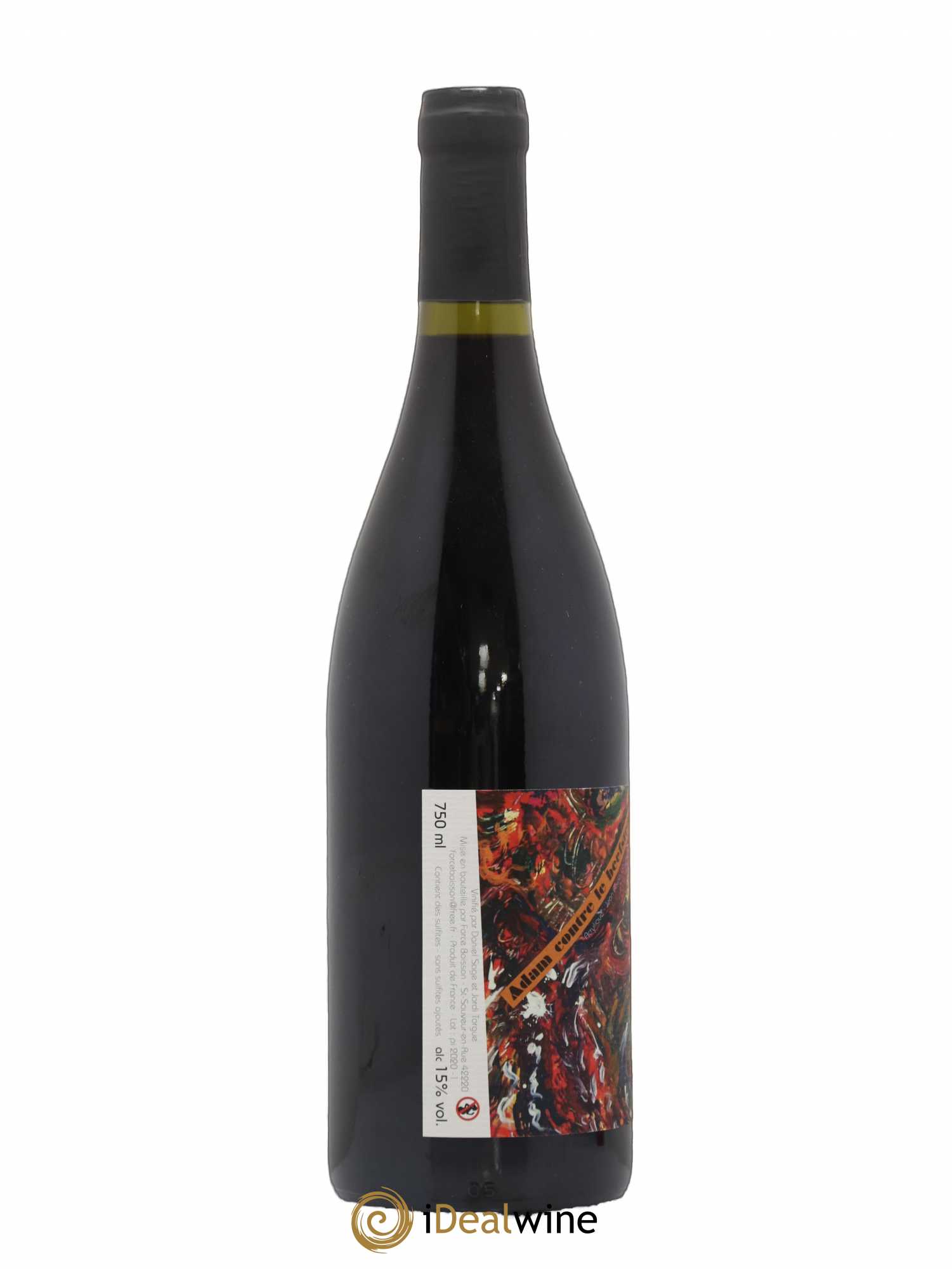 Vin de France Adam Contre le Beefsteak Daniel Sage 2019 - Lot de 1 bouteille - 1