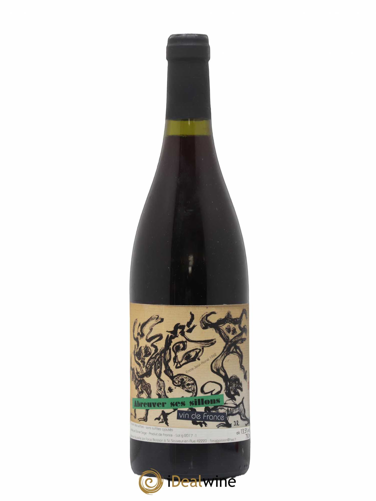 Vin de France Abreuver ses sillons Daniel Sage 2016 - Lot de 1 bouteille - 0