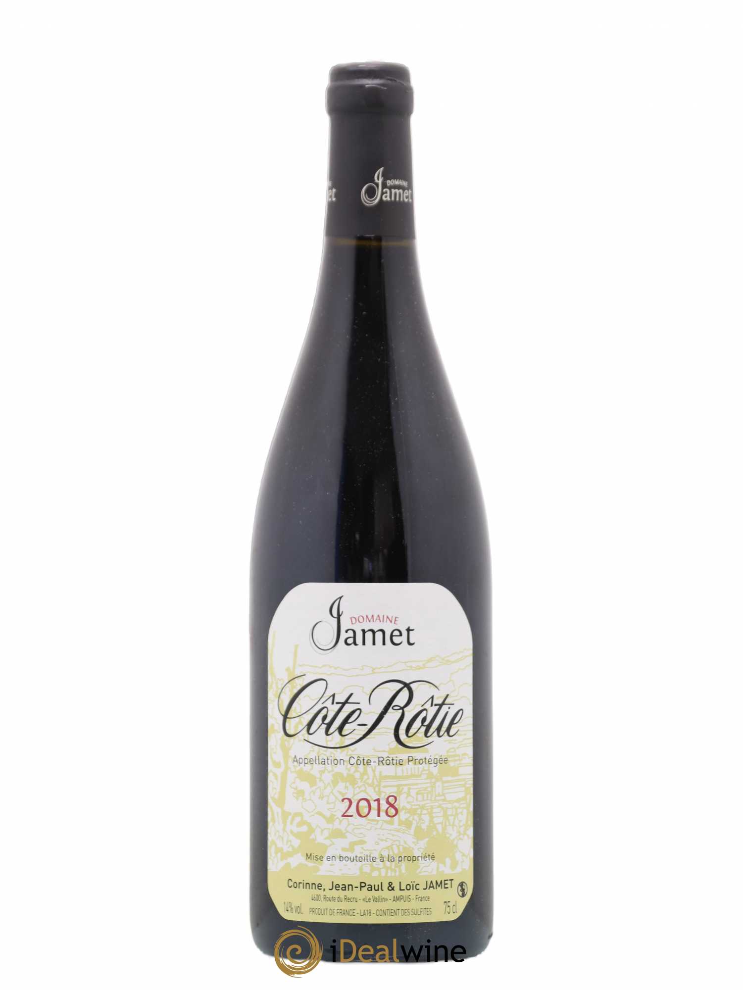 Côte-Rôtie Jamet (Domaine) 2018 - Lot de 1 bouteille - 0