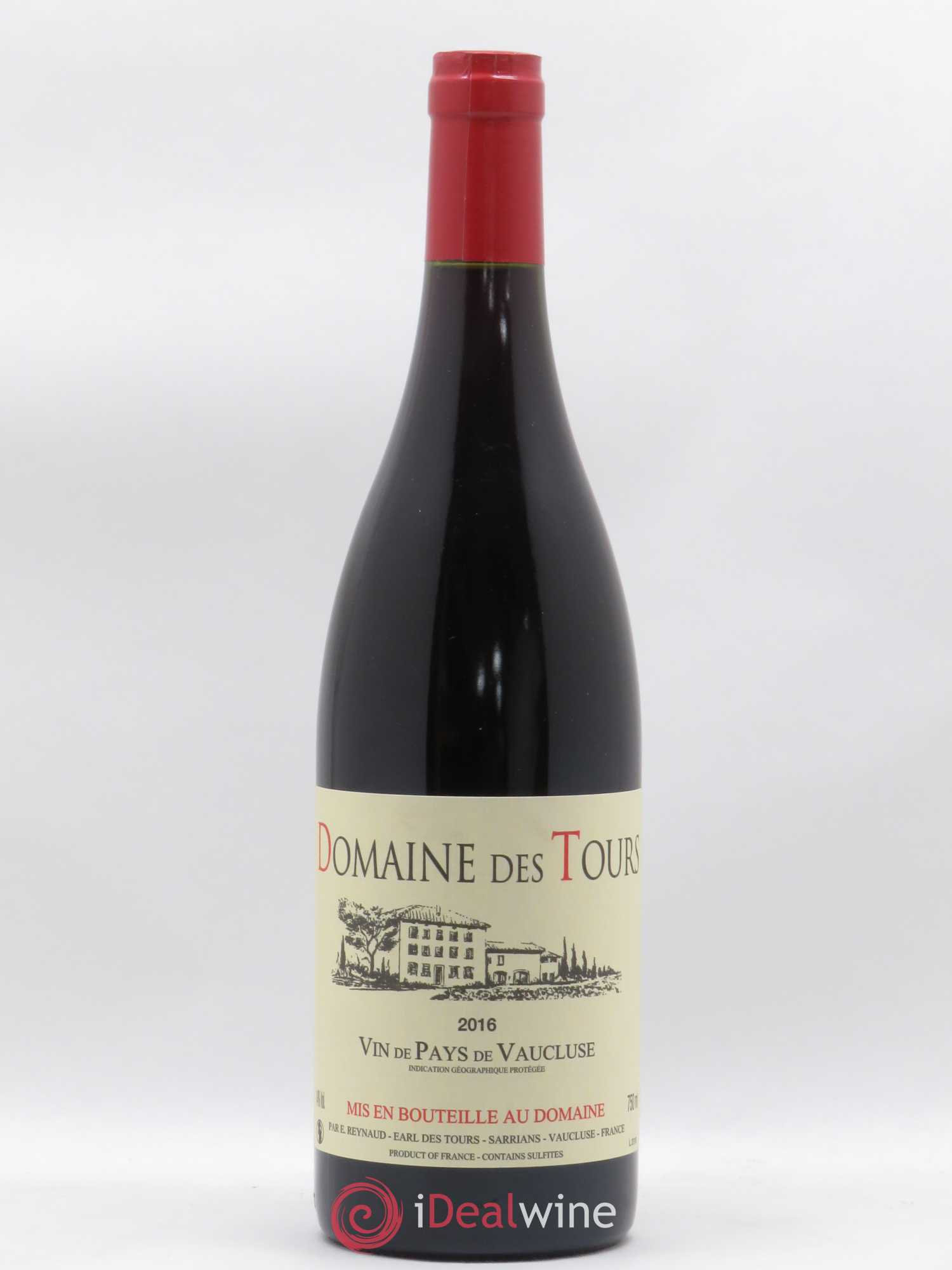 Vaucluse (Vin de Pays de Vaucluse) Domaine des Tours Emmanuel Reynaud 2016 - Posten von 1 Flasche - 0