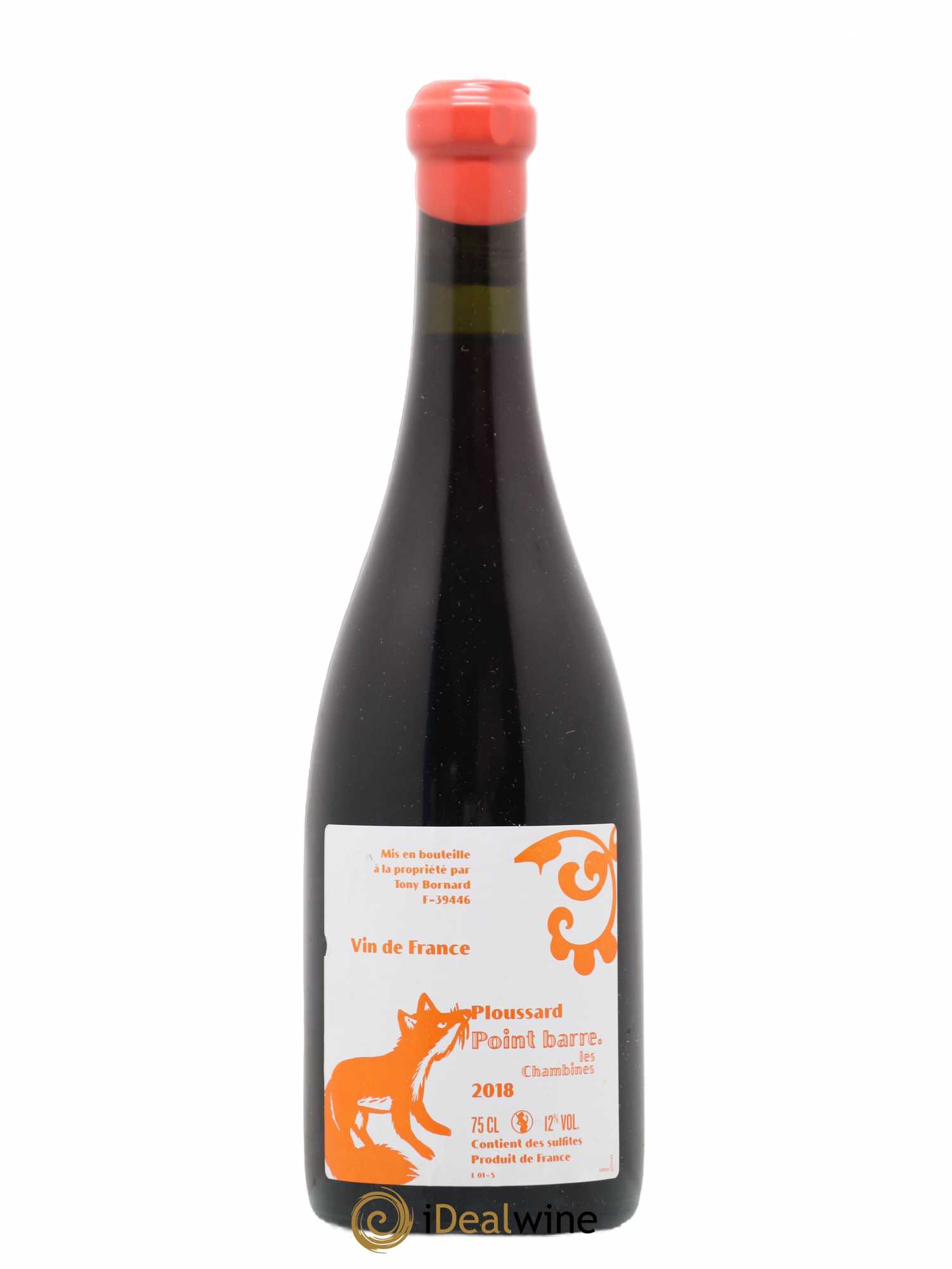 Vin de France Ploussard Point Barre les Chambines Bornard 2018 - Lot de 1 bouteille - 0