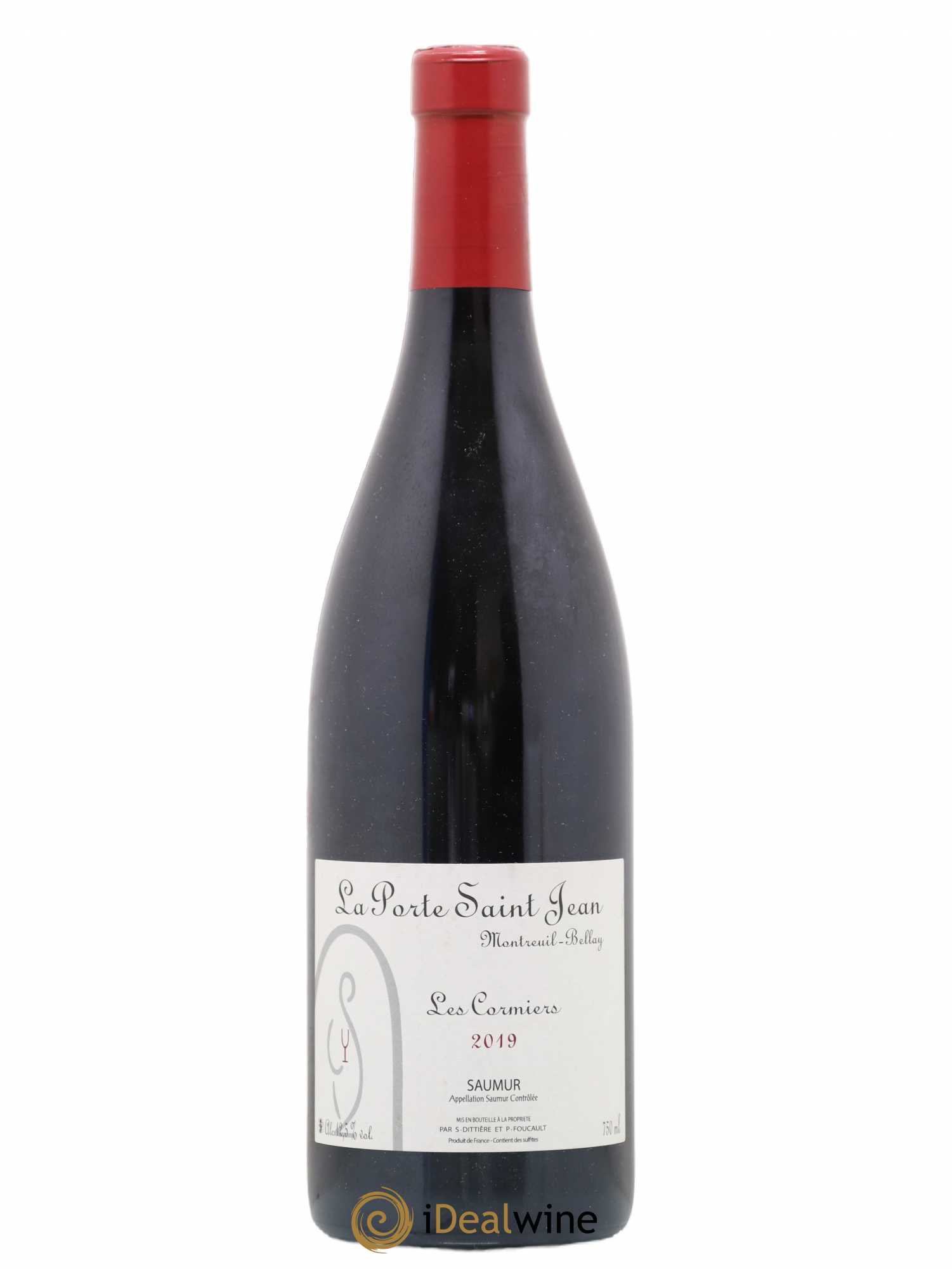 Saumur Les Cormiers La Porte Saint Jean 2019 - Lot de 1 bouteille - 0