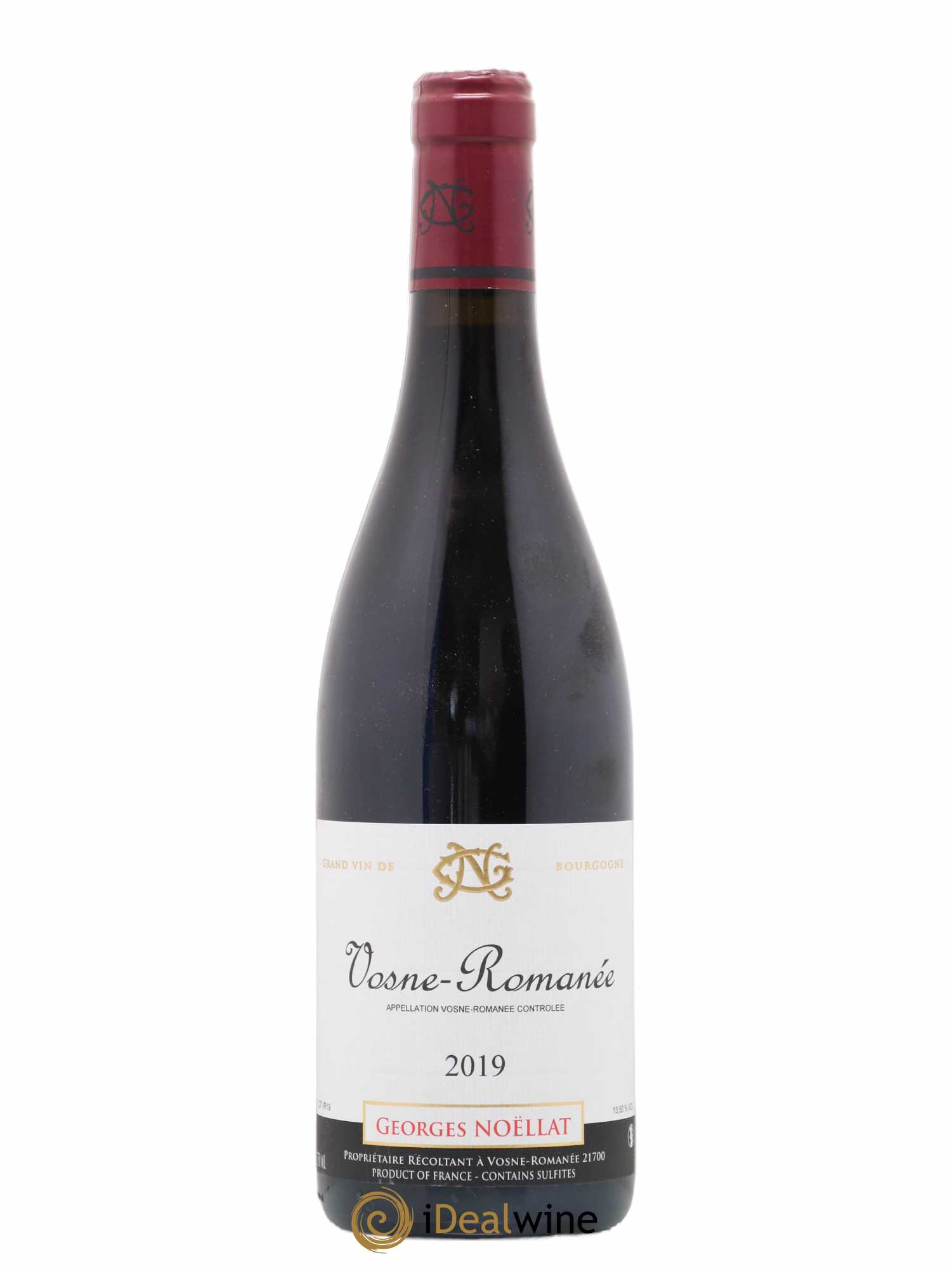 Vosne-Romanée Georges Noëllat (Domaine) 2019 - Lot de 1 bouteille - 0