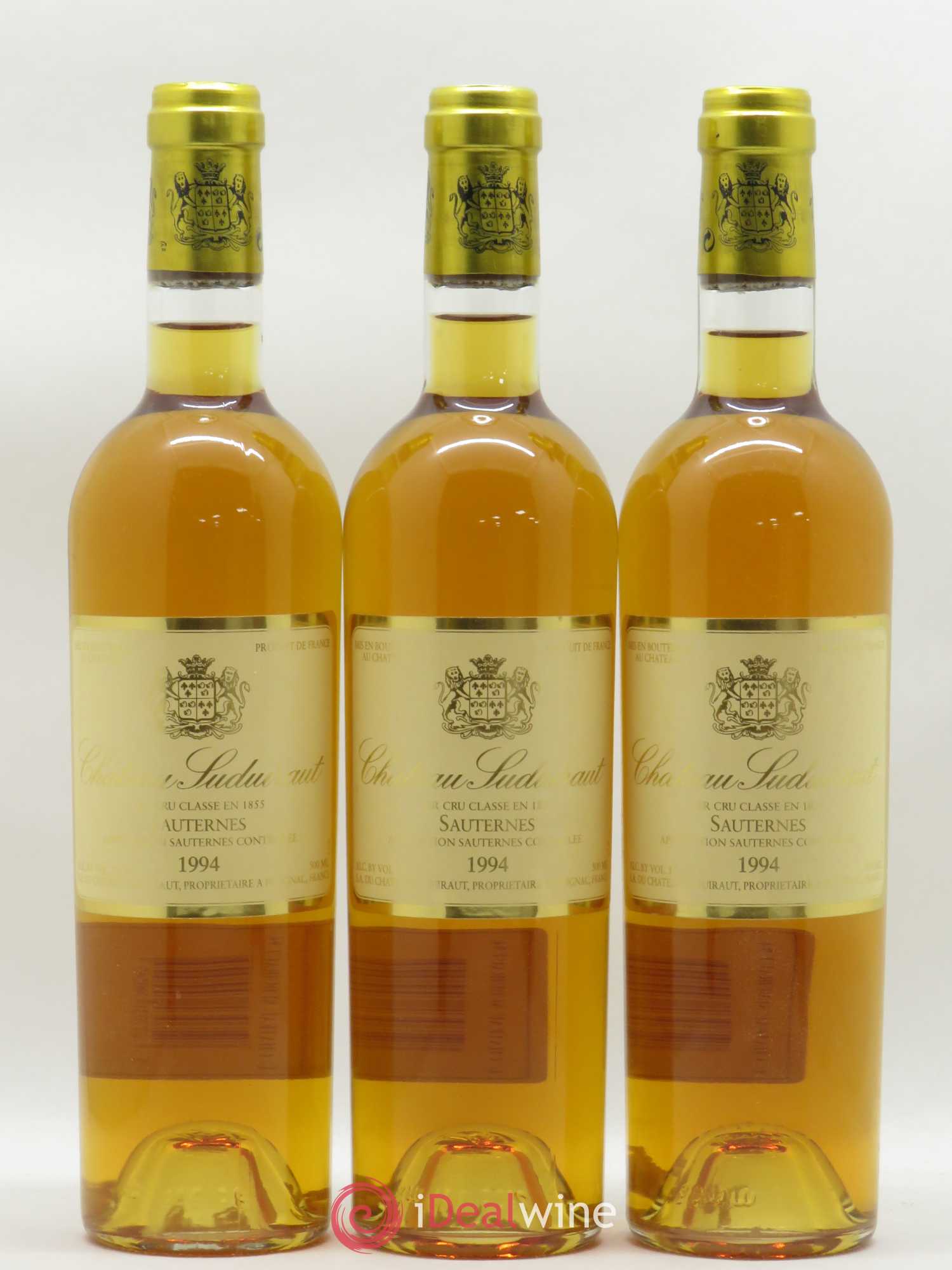 Château Suduiraut 1er Grand Cru Classé (senza prezzo di riserva) 1994 - Lotto di 3 bottiglie - 0