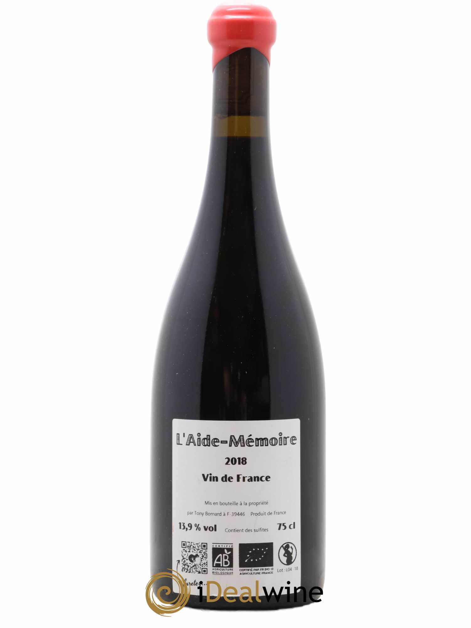 Vin de France L'Aide Mémoire Bornard 2018 - Lot of 1 bottle - 1