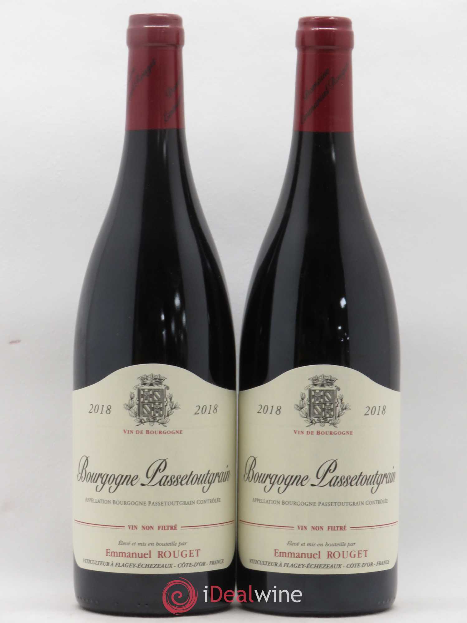 Bourgogne Passetoutgrain Emmanuel Rouget 2018 - Posten von 2 Flaschen - 0