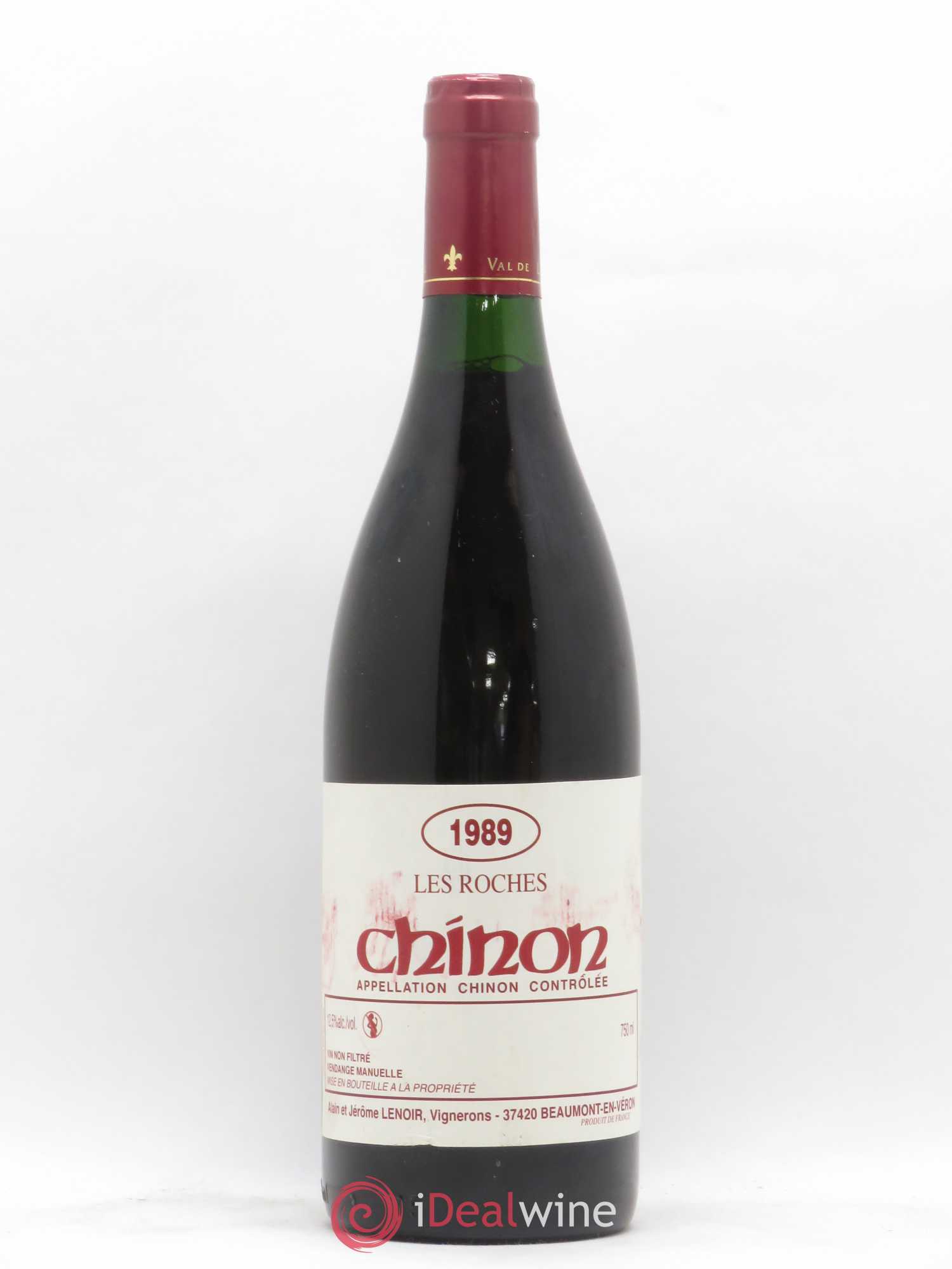 Chinon Les Roches Lenoir (Domaine) 1989 - Lot de 1 bouteille - 0