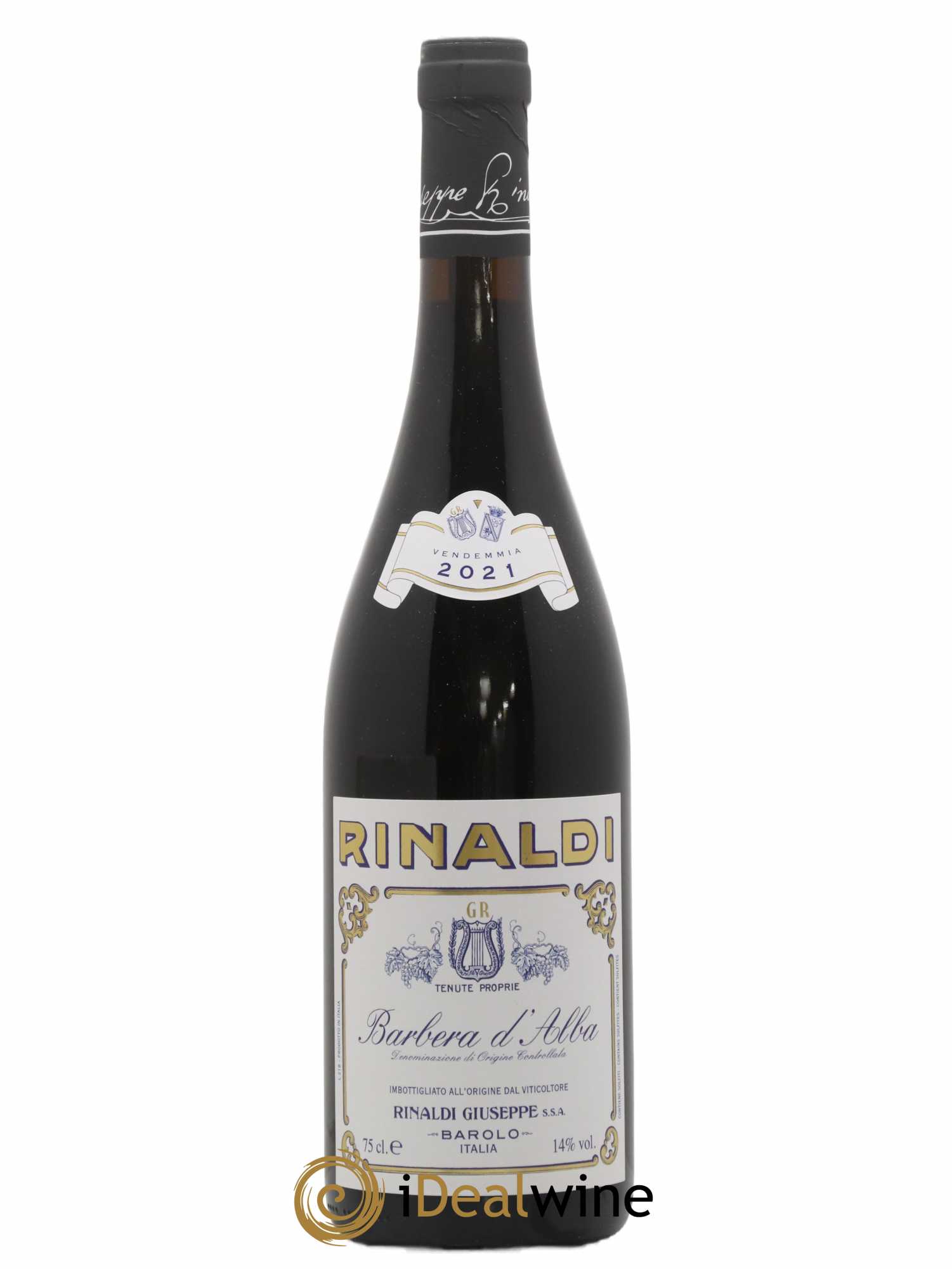 Barbera d'Alba Giuseppe Rinaldi 2021 - Lot de 1 bouteille - 0