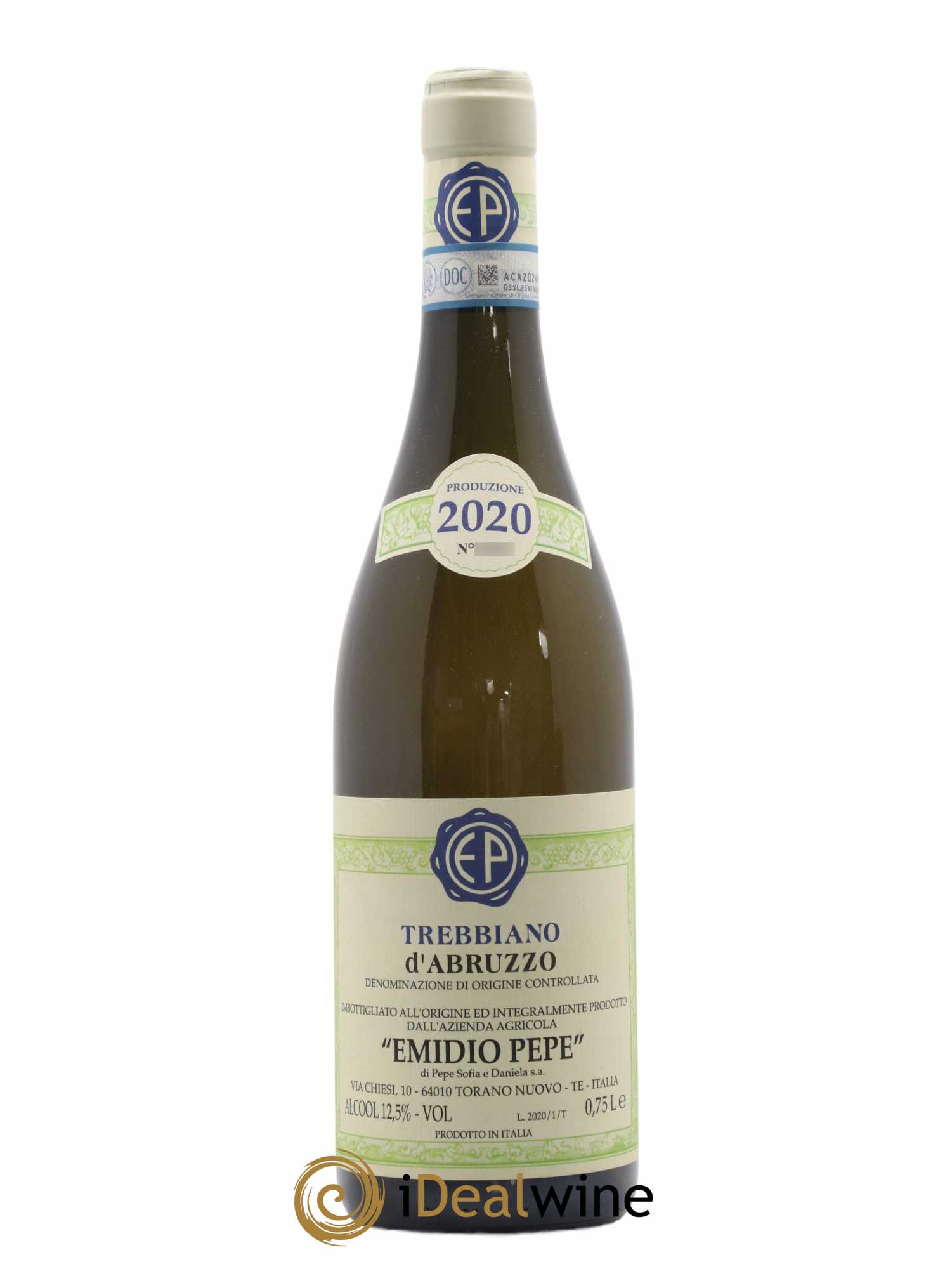 Trebbiano d'Abruzzo Emidio Pepe 2020 - Lot de 1 bouteille - 0
