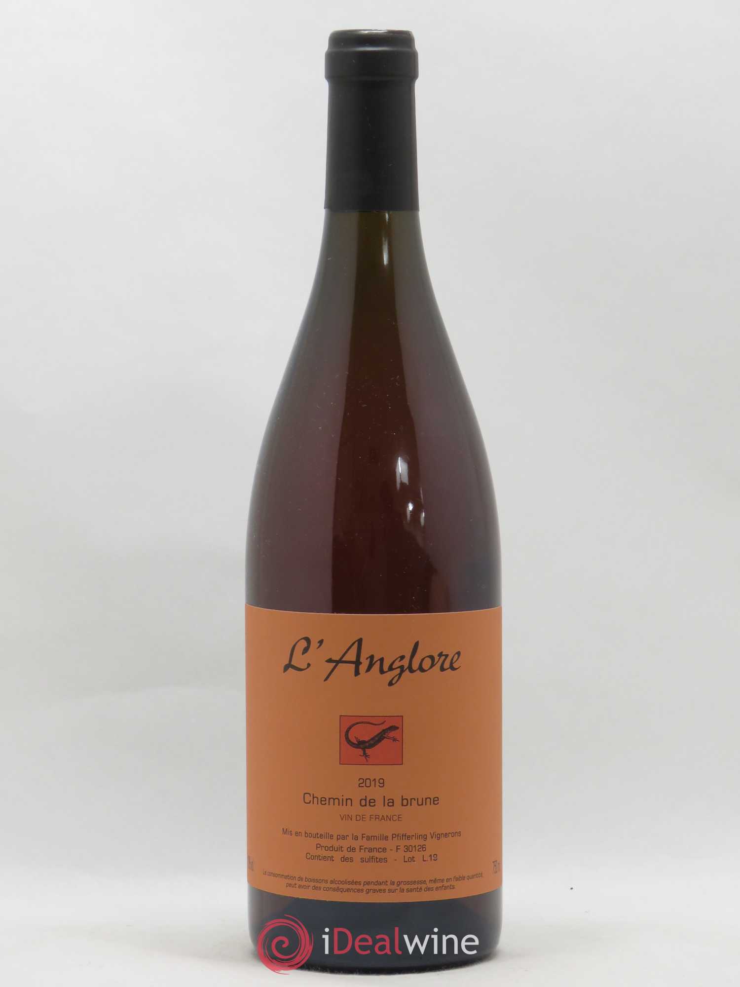 Vin de France Chemin de la brune L'Anglore 2019 - Lot de 1 bouteille - 0