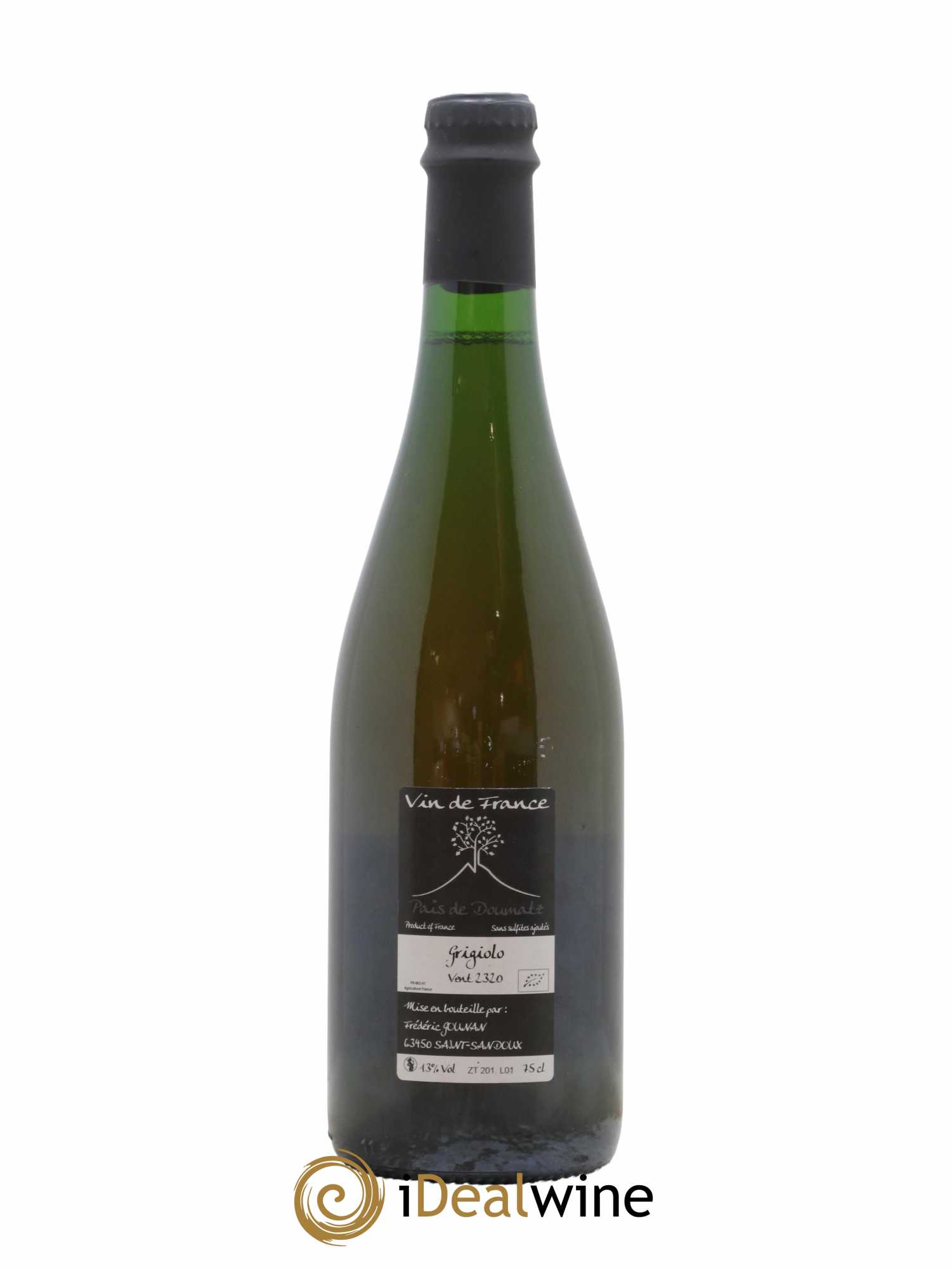 Vin de France Grigiolo Vignoble de l'Arbre Blanc 2020 - Lot de 1 bouteille - 1