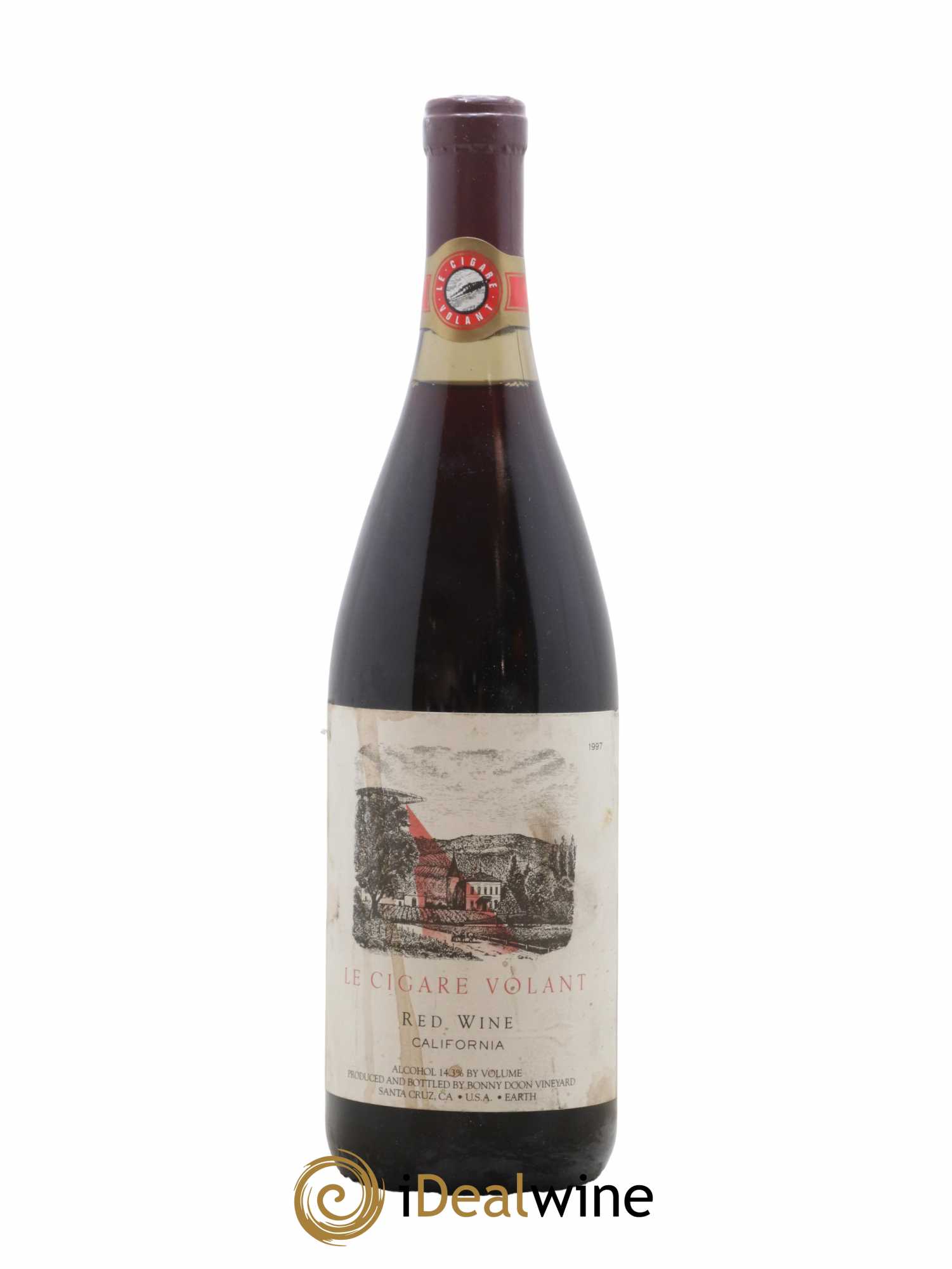 Santa Cruz Bonny Doon (Domaine) Cigare Volant 1997 - Lot de 1 bouteille - 0