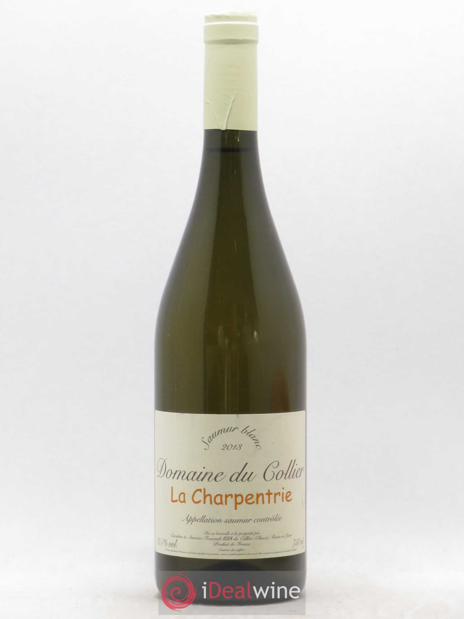 Saumur La Charpentrie Domaine du Collier 2013 - Lot de 1 bouteille - 0