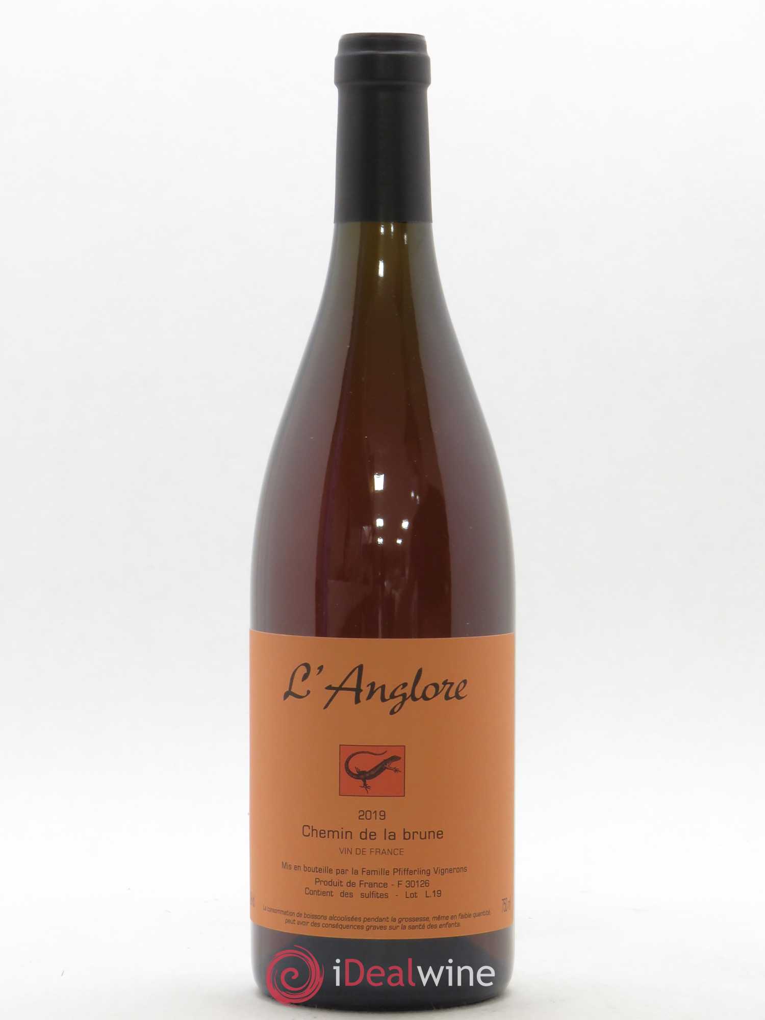 Vin de France Chemin de la brune L'Anglore 2019 - Lot de 1 bouteille - 0