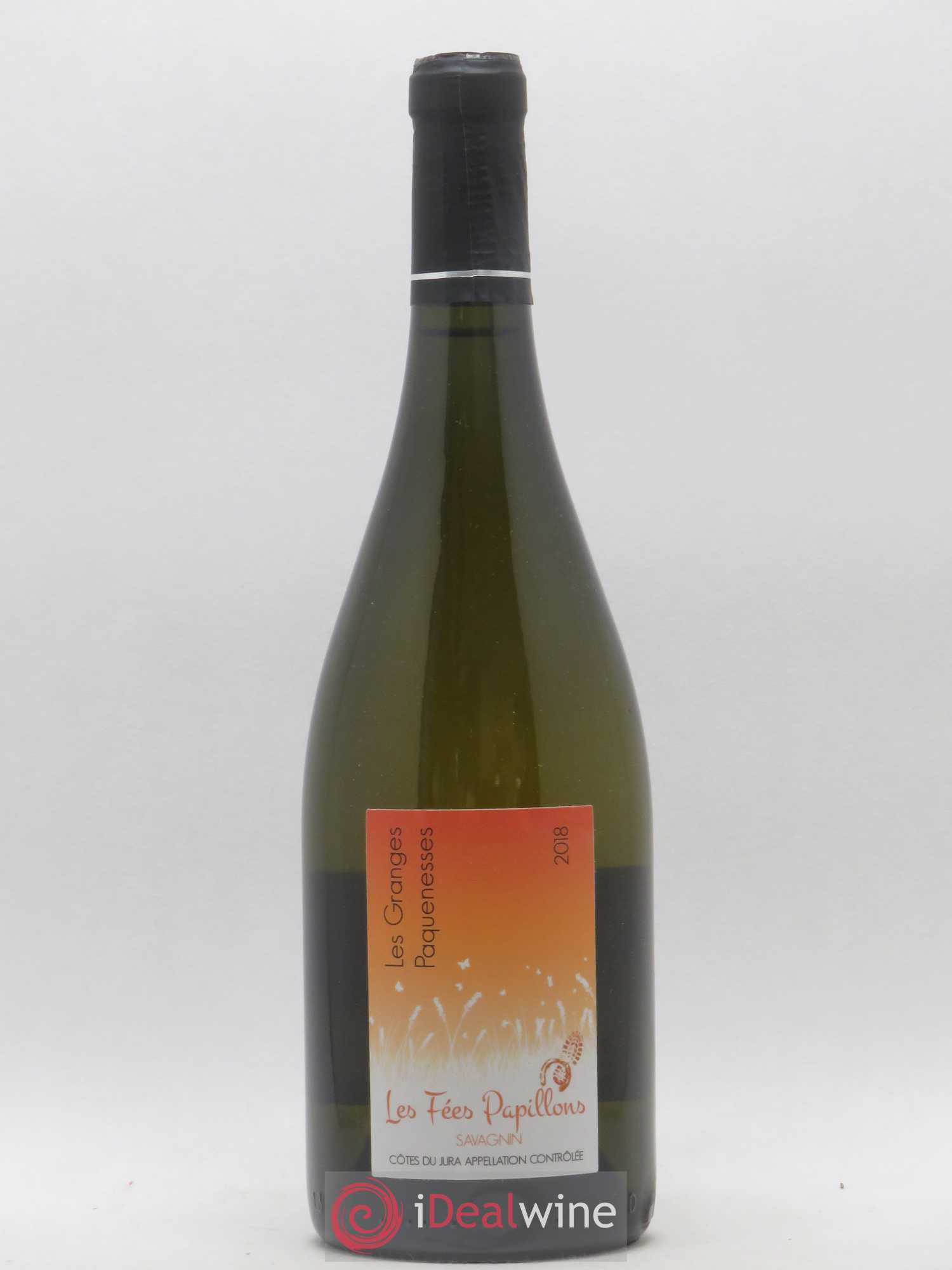 Côtes du Jura Savagnin Les Fées Papillon Granges Paquenesses 2018 - Posten von 1 Flasche - 0