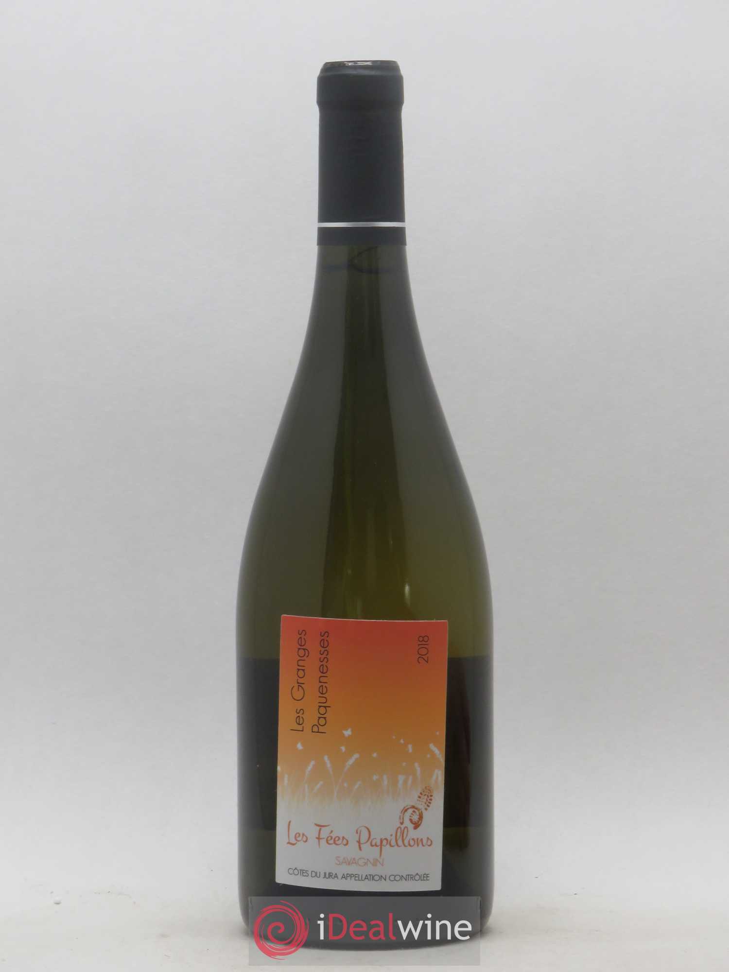Côtes du Jura Savagnin les Fées Papillon Granges Paquenesses 2018 - Posten von 1 Flasche - 0