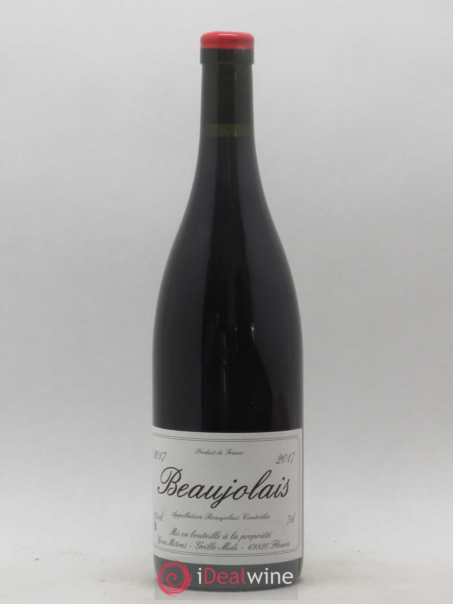 Beaujolais Yvon Métras 2017 - Lot de 1 bouteille - 0
