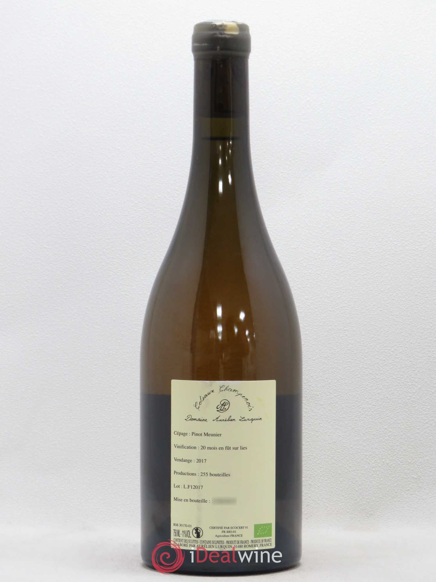 Coteaux Champenois Lurquin Blanc de Meunier 2017 - Posten von 1 Flasche - 1
