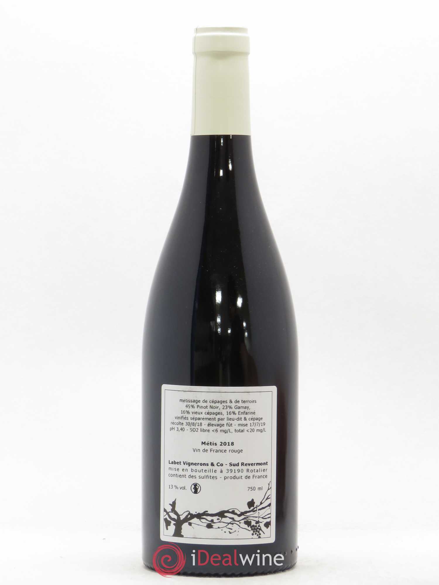 Vin de France Métis Romain - Julien - Charline Labet 2018 - Lotto di 1 bottiglia - 1