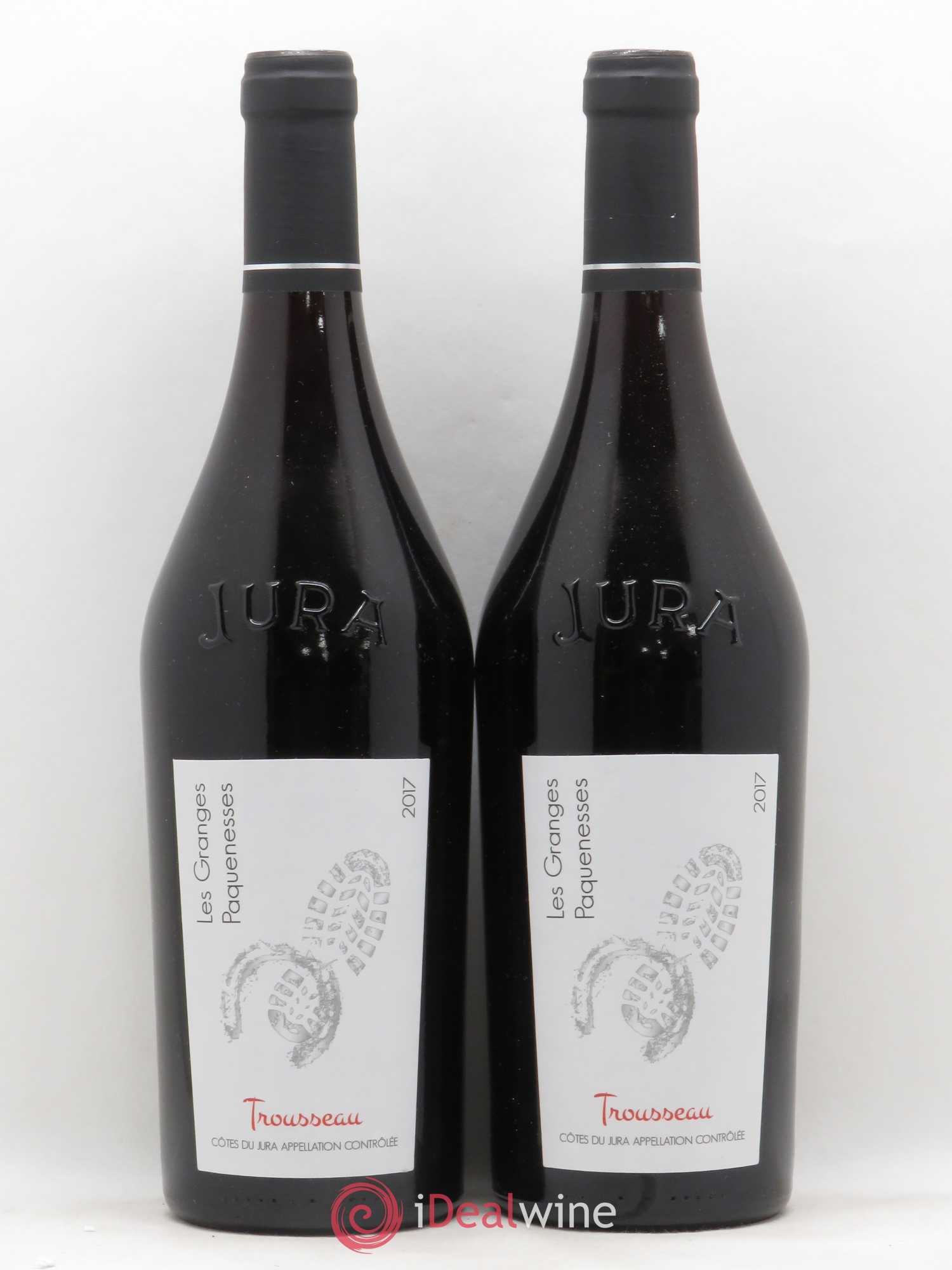Côtes du Jura Trousseau Les Granges Paquenesses 2017 - Lot de 2 bouteilles - 0