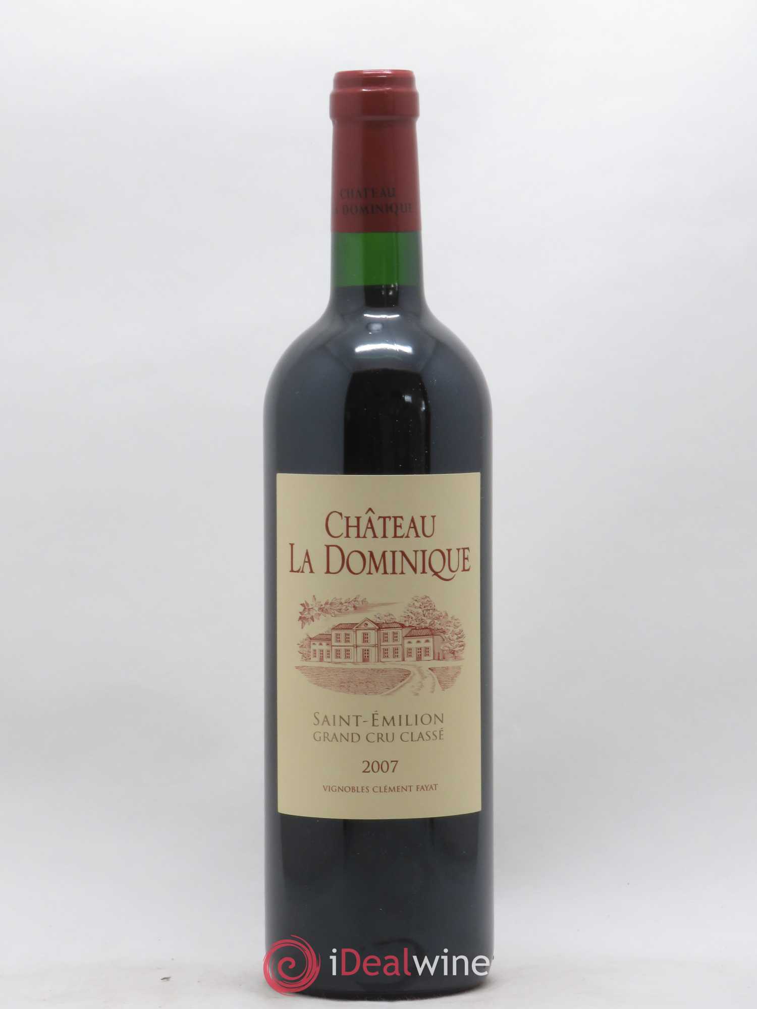 Château la Dominique Grand Cru Classé 2007 - Lot de 1 bouteille - 0