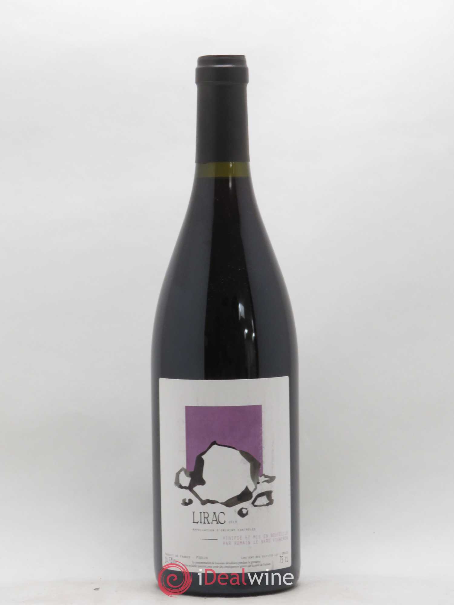 Lirac Romain Le Bars 2019 - Lot de 1 bouteille - 0