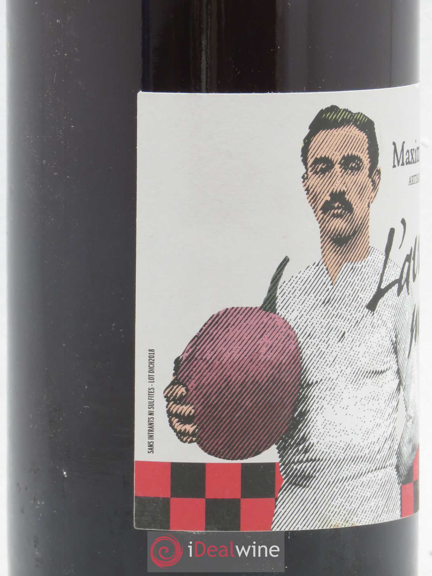 Vin de France L'Avant Match Maxim Lannay 2018 - Lot de 1 bouteille - 1
