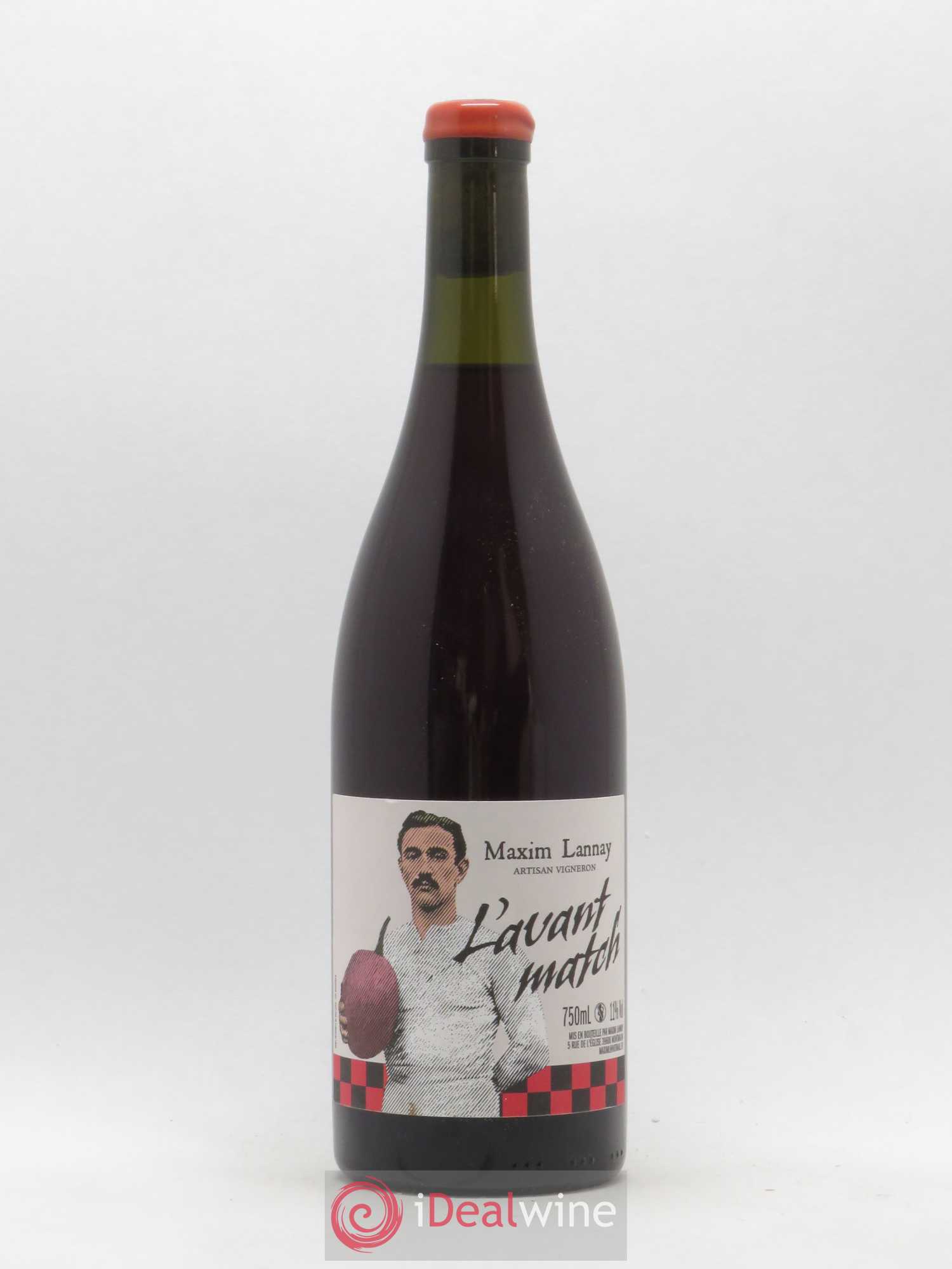 Vin de France L'Avant Match Maxim Lannay 2019 - Lot de 1 bouteille - 0