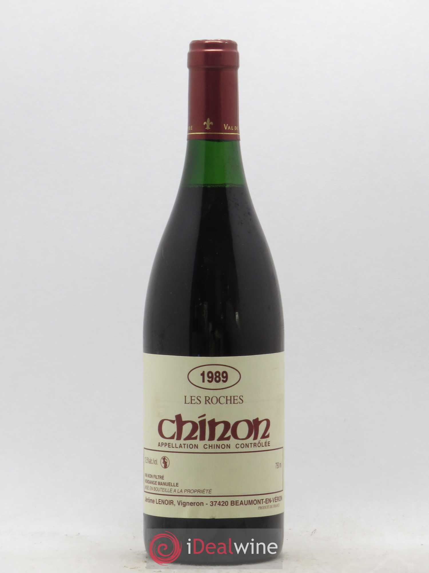 Chinon Les Roches Lenoir (Domaine) 1989 - Lot de 1 bouteille - 0