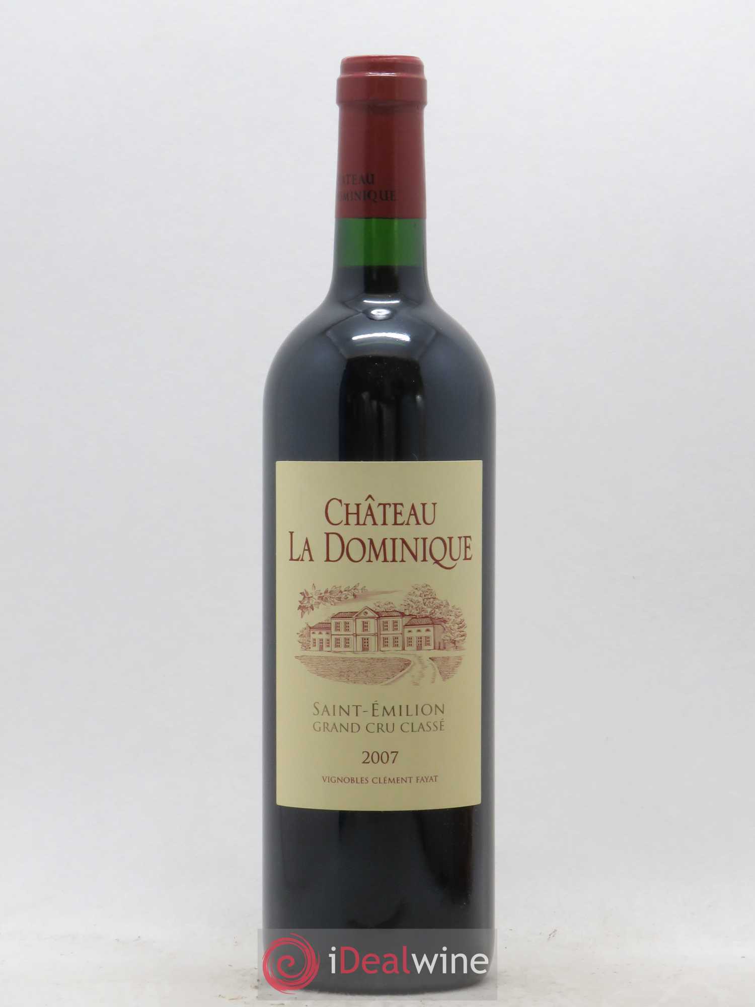 Château la Dominique Grand Cru Classé 2007 - Lot de 1 bouteille - 0