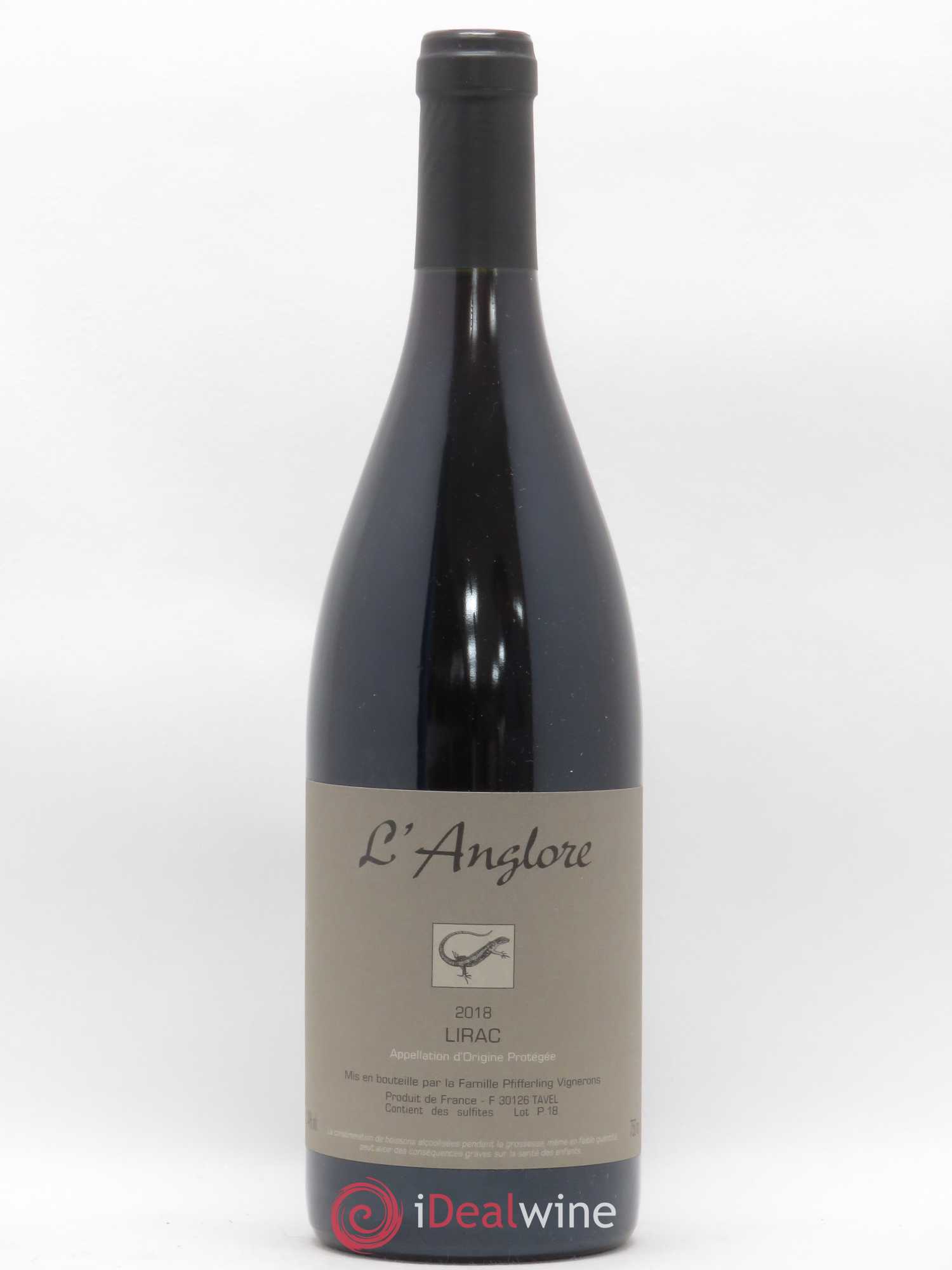 Lirac L'Anglore 2018 - Posten von 1 Flasche - 0