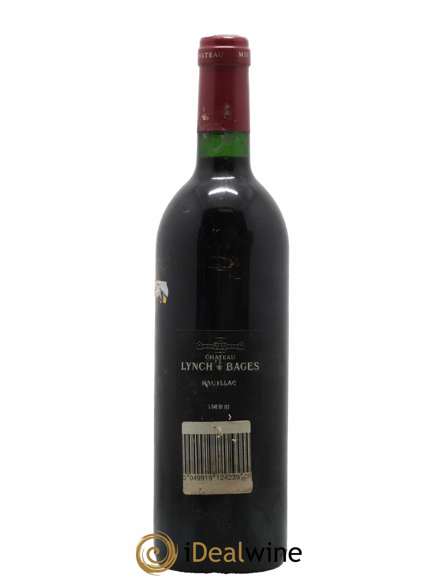 Château Lynch Bages 5ème Grand Cru Classé 1990 - Lot de 1 bouteille - 1