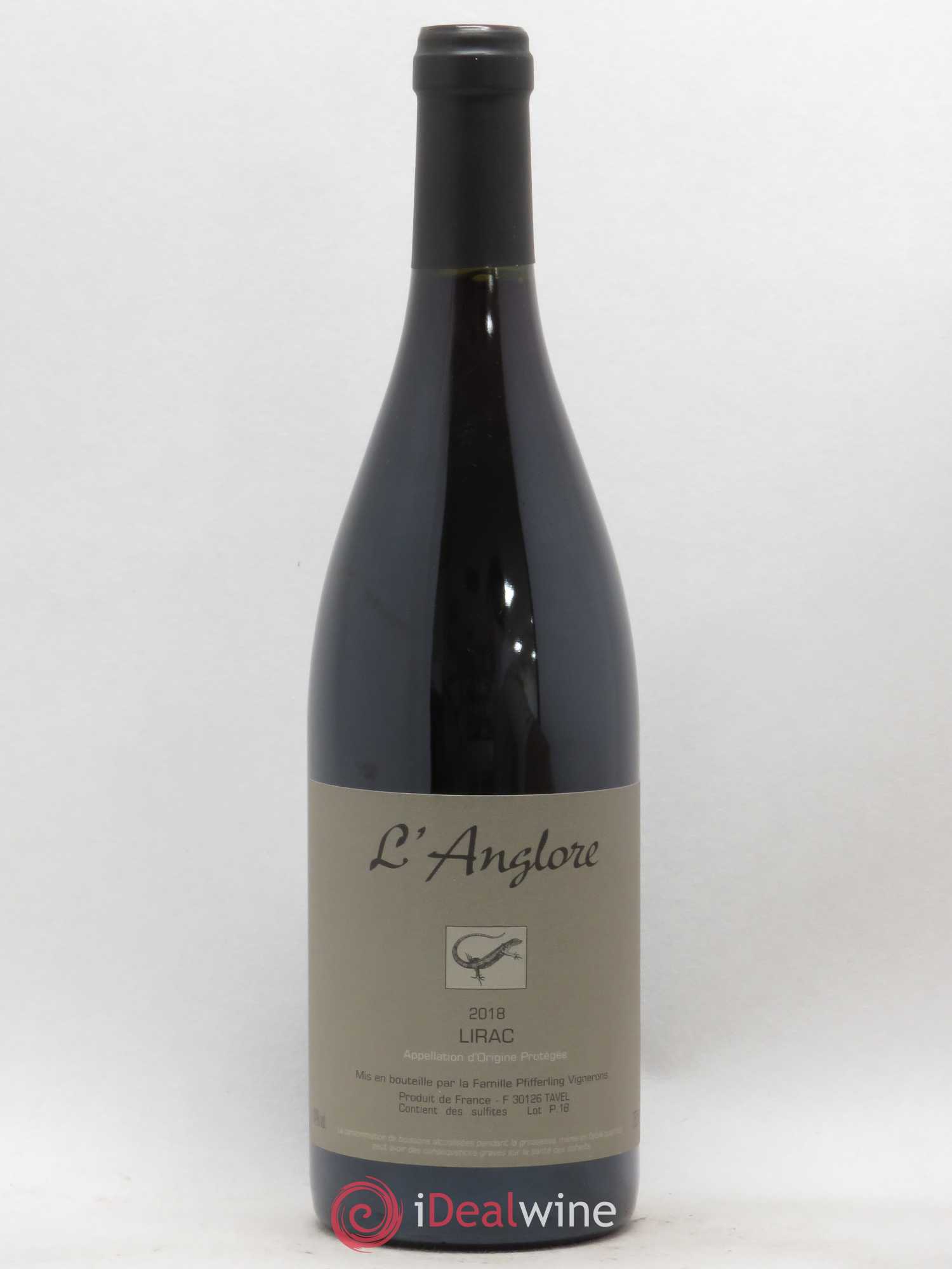 Lirac L'Anglore 2018 - Posten von 1 Flasche - 0