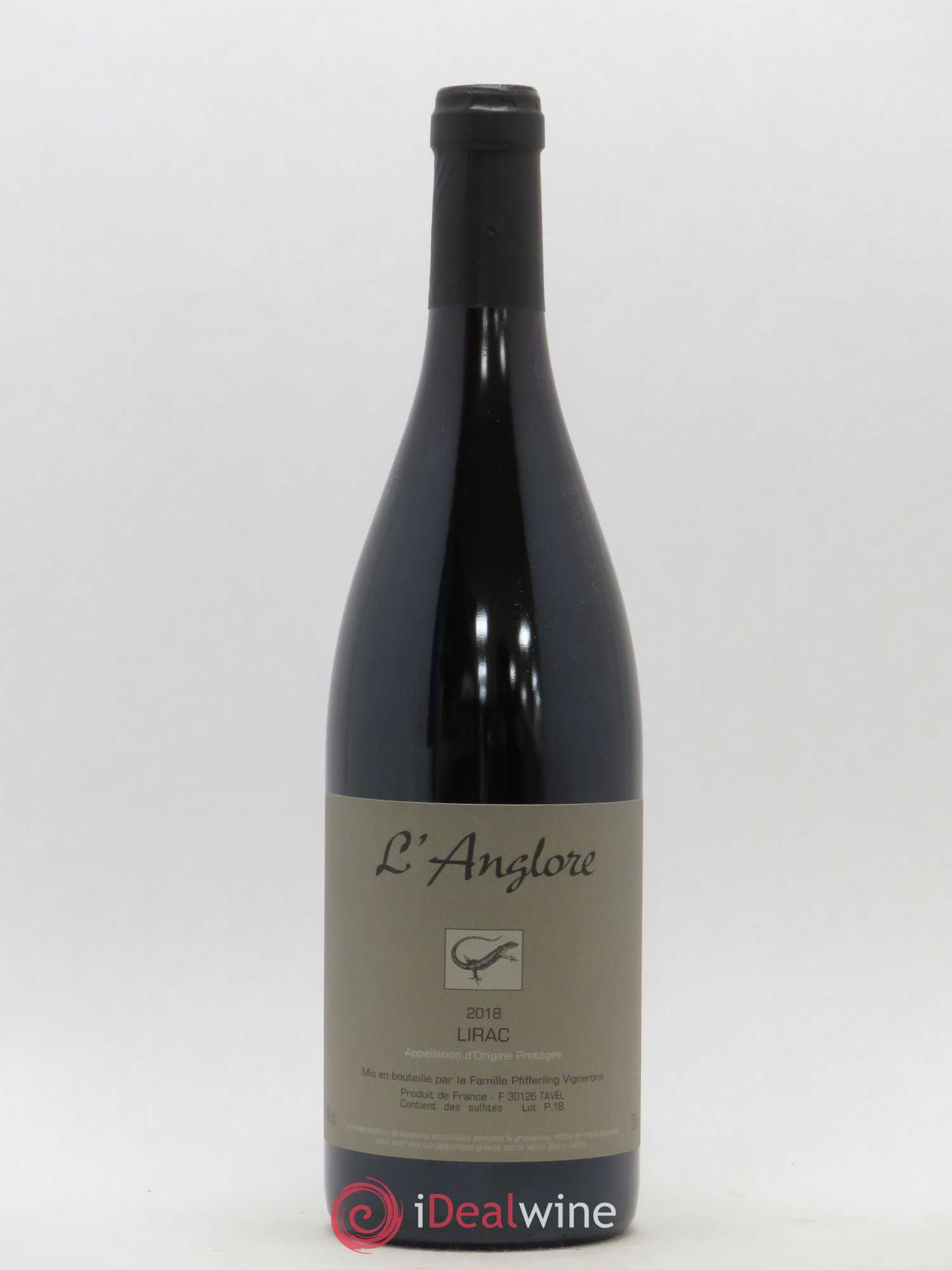 Lirac L'Anglore 2018 - Lot de 1 bouteille - 0