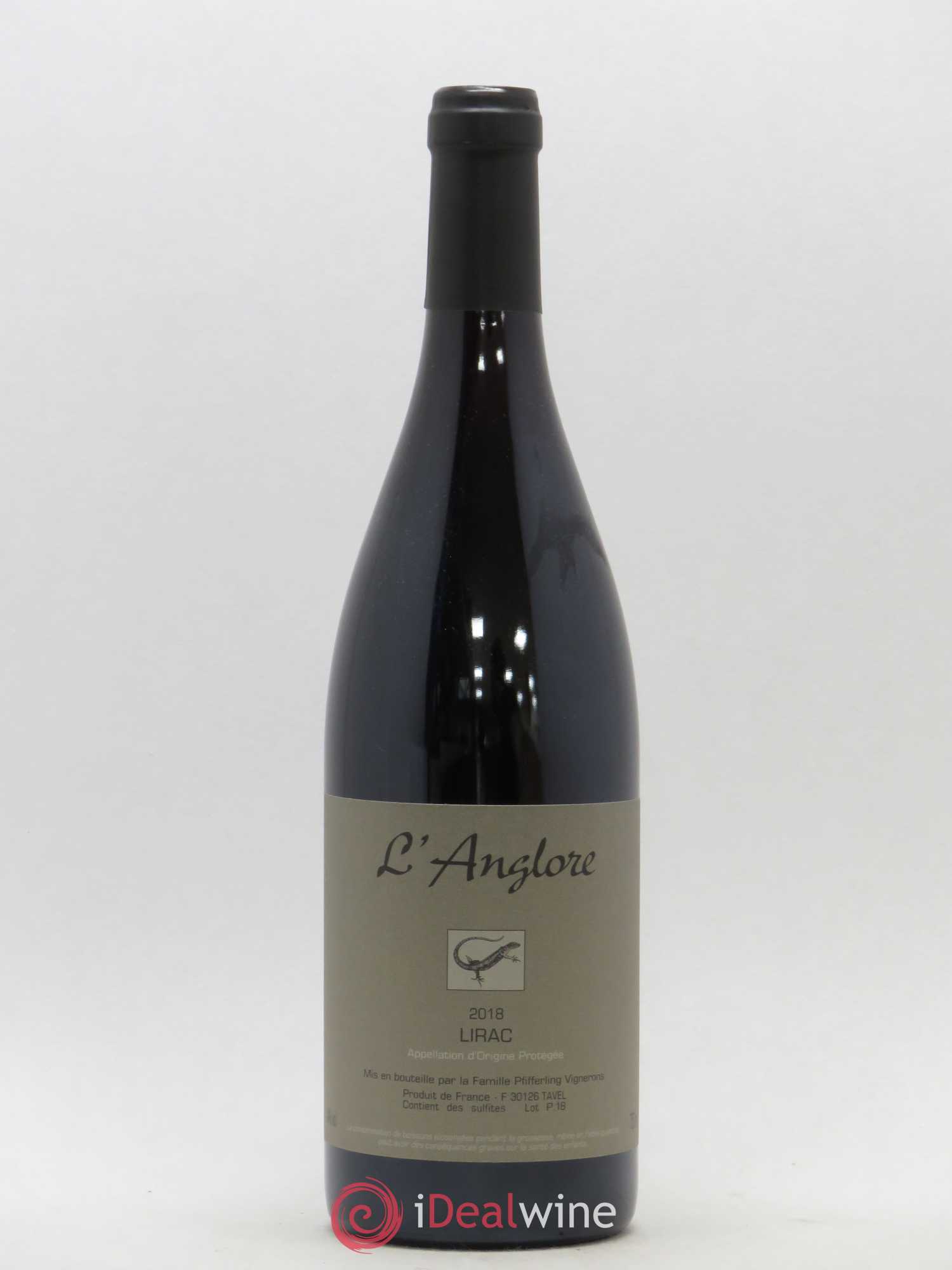 Lirac L'Anglore 2018 - Posten von 1 Flasche - 0
