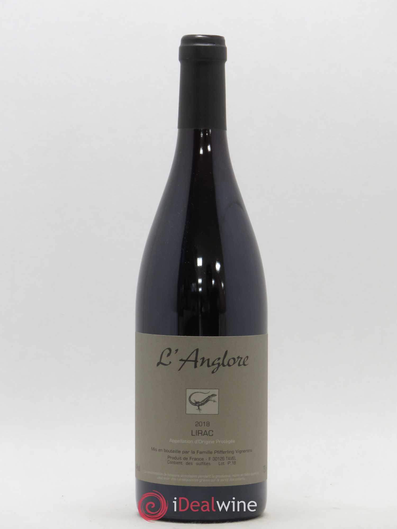 Lirac L'Anglore 2018 - Lot de 1 bouteille - 0