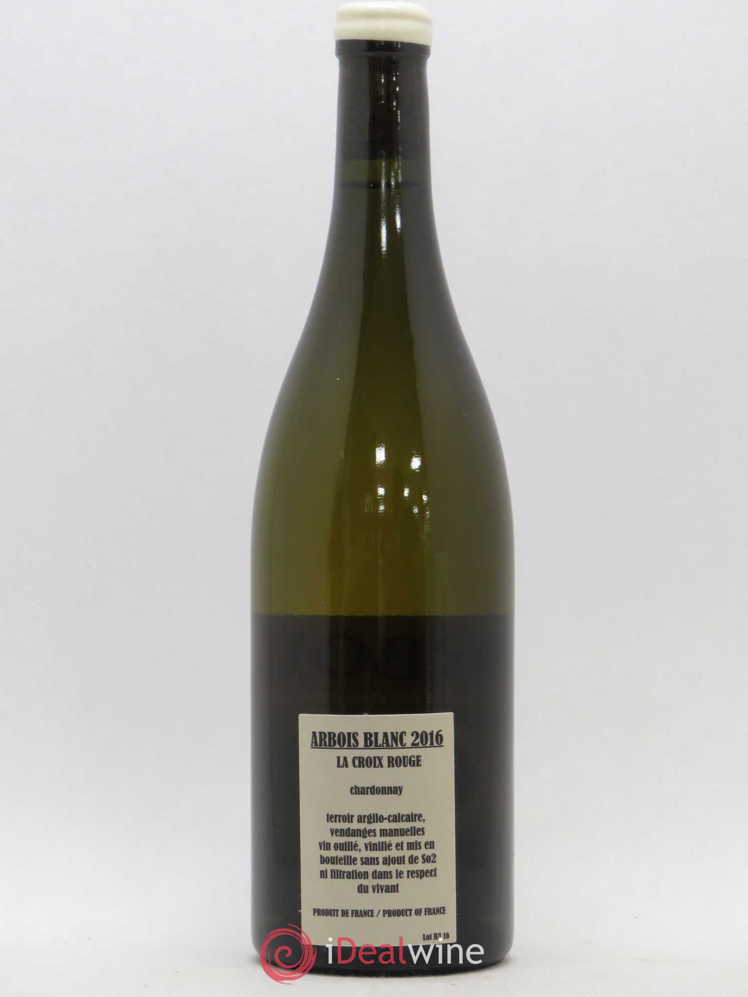Arbois Chardonnay La Croix Rouge Adeline Houillon & Renaud Bruyère 2016 - Posten von 1 Flasche - 1